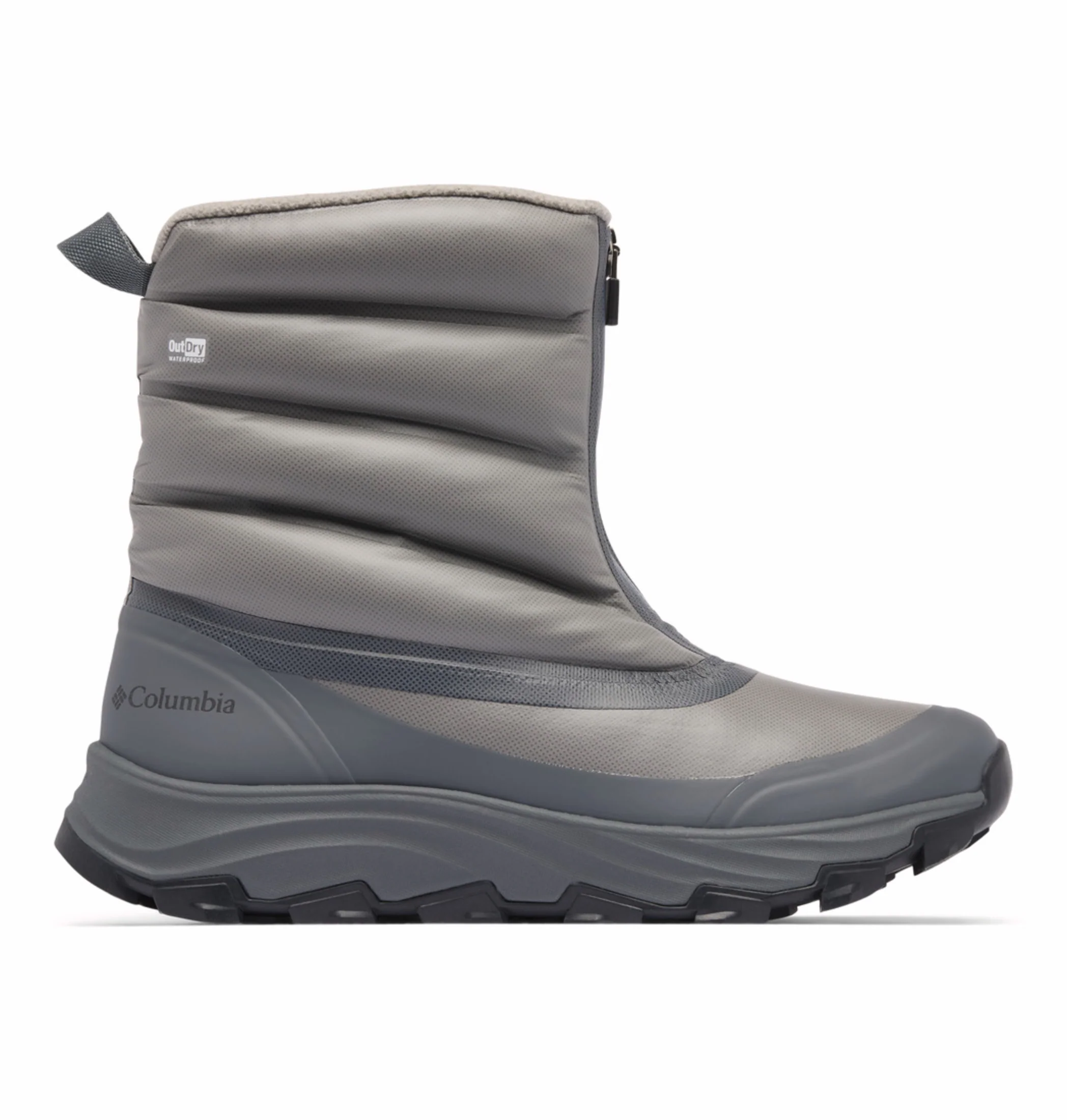 Columbia Men Grey Omnigrip ice Expeditionist Peak ODX Waterproof Snow Sports Boots