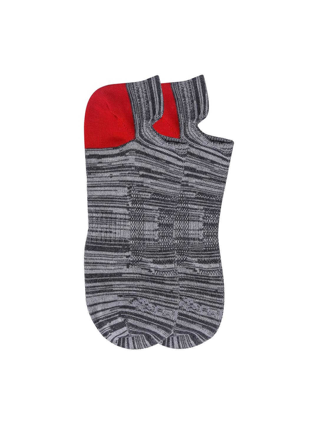 Columbia Men Grey SOCKS MN 2P NOSHO-ACTV-SPCDYE (2 Pair) (Non Returnable)