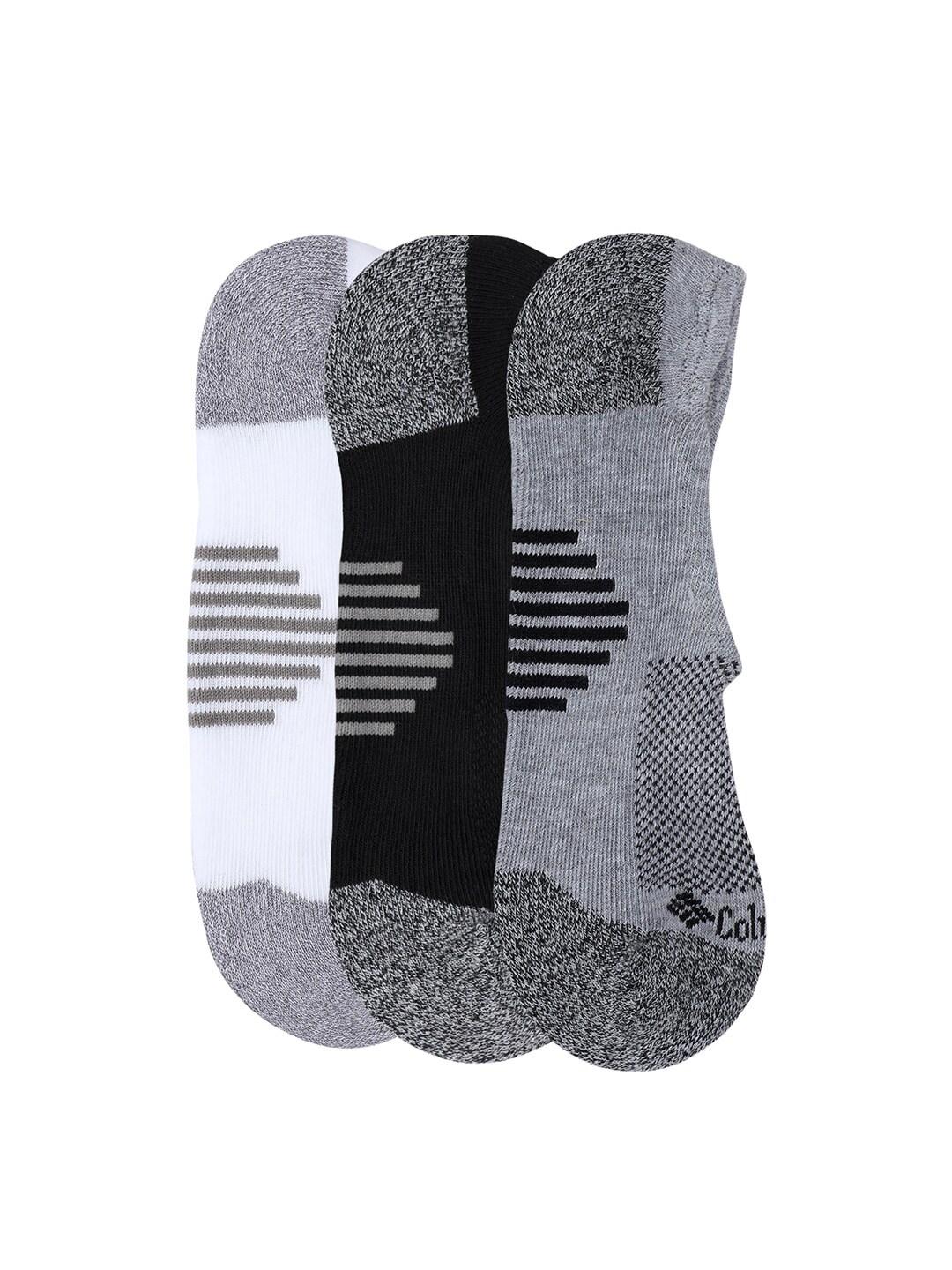Columbia Men Black SOCKS MN 3P ECLPS LNR-ACC STR (3 Pair) (Non Returnable) - Image 2