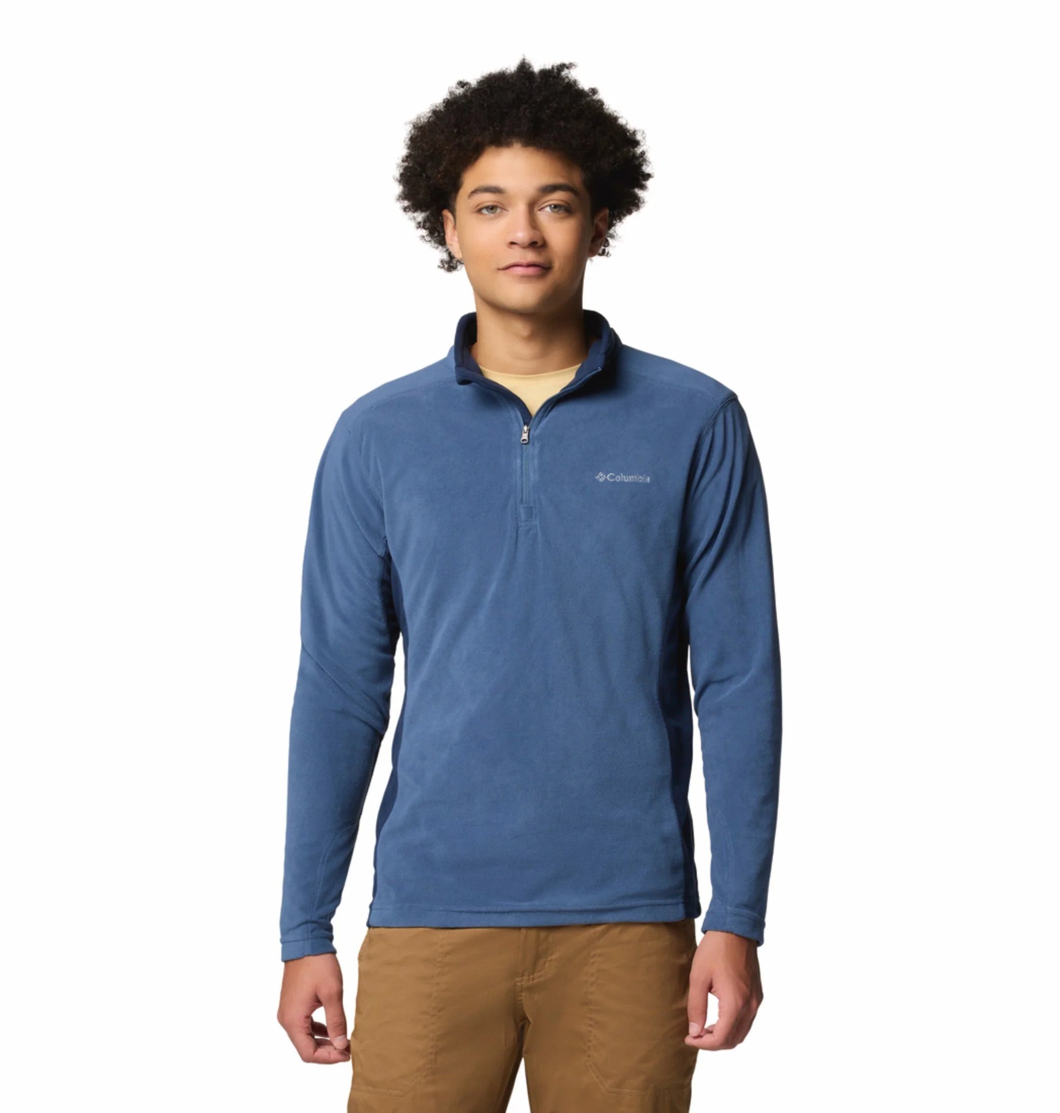 Columbia Men Navy Blue Klamath Range II Pullover