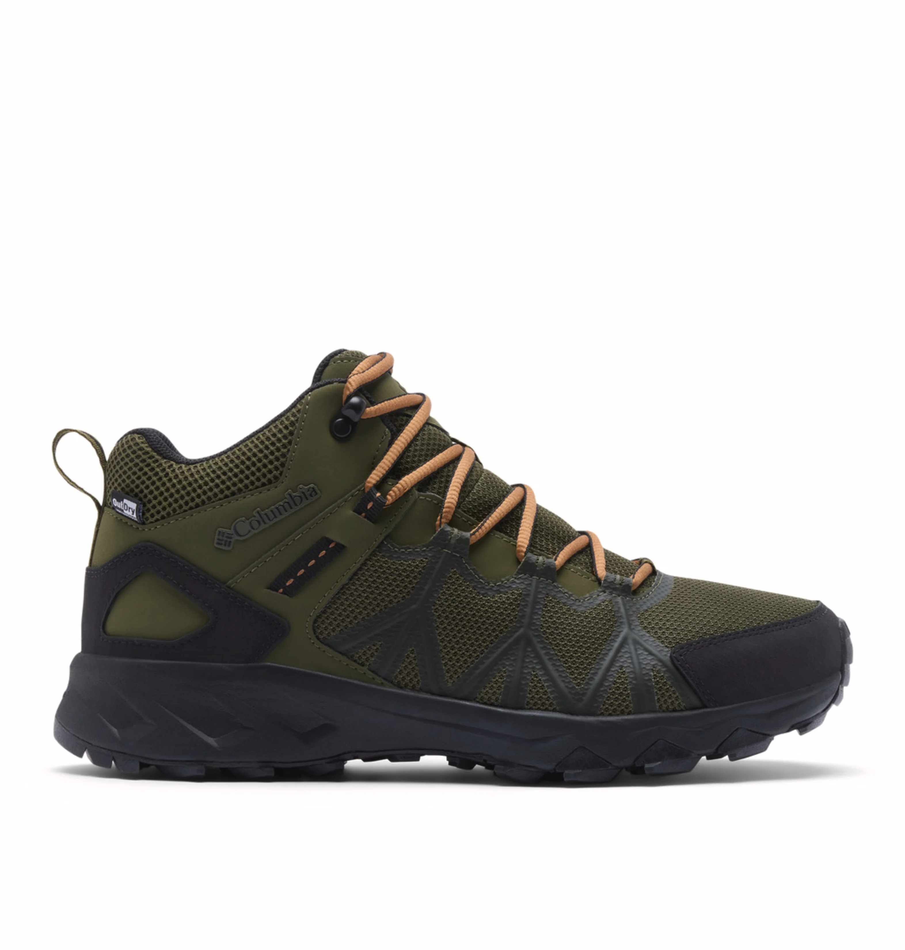 Columbia Men Olive Green OutDry Peakfreak II Hiking & Trekking Shoes (Fully Waterproof)
