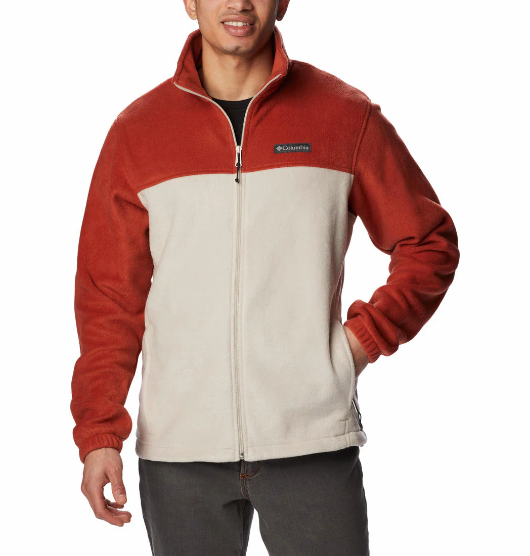 Columbia Men Orange Steens Mountain Full Zip 2.0