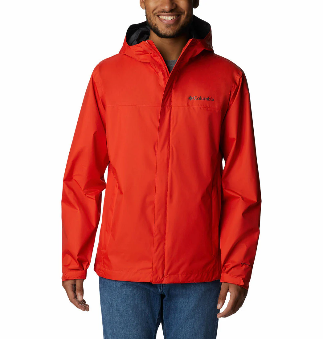 Columbia Men Orange Watertight II Jacket Waterproof