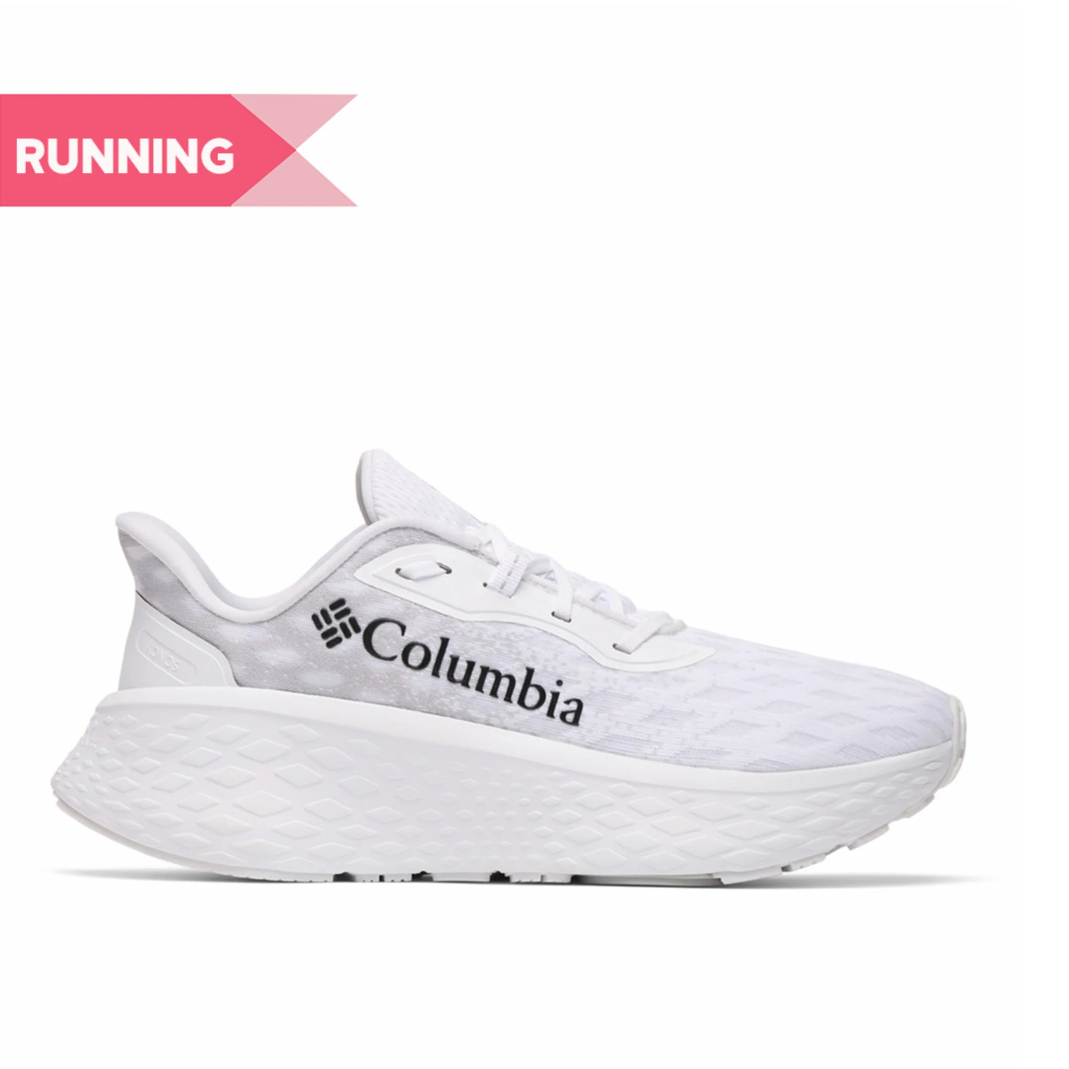 Columbia Men White OmniGrip Konos Elevate Trail Running Shoes