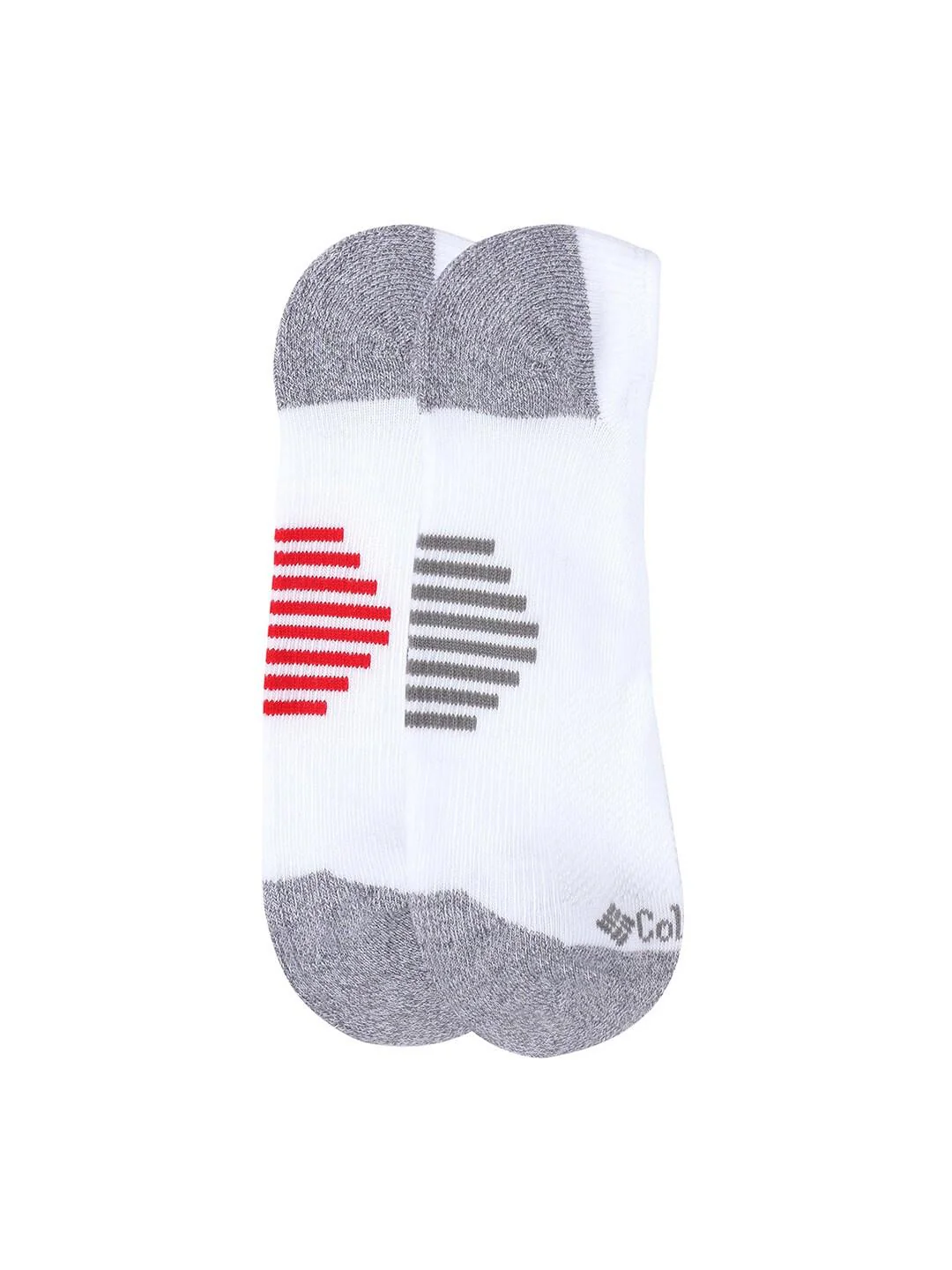 Columbia Men White SOCKS MN 3P ECLPS LNR-ACC STR (3 Pair) (Non Returnable) - Image 2