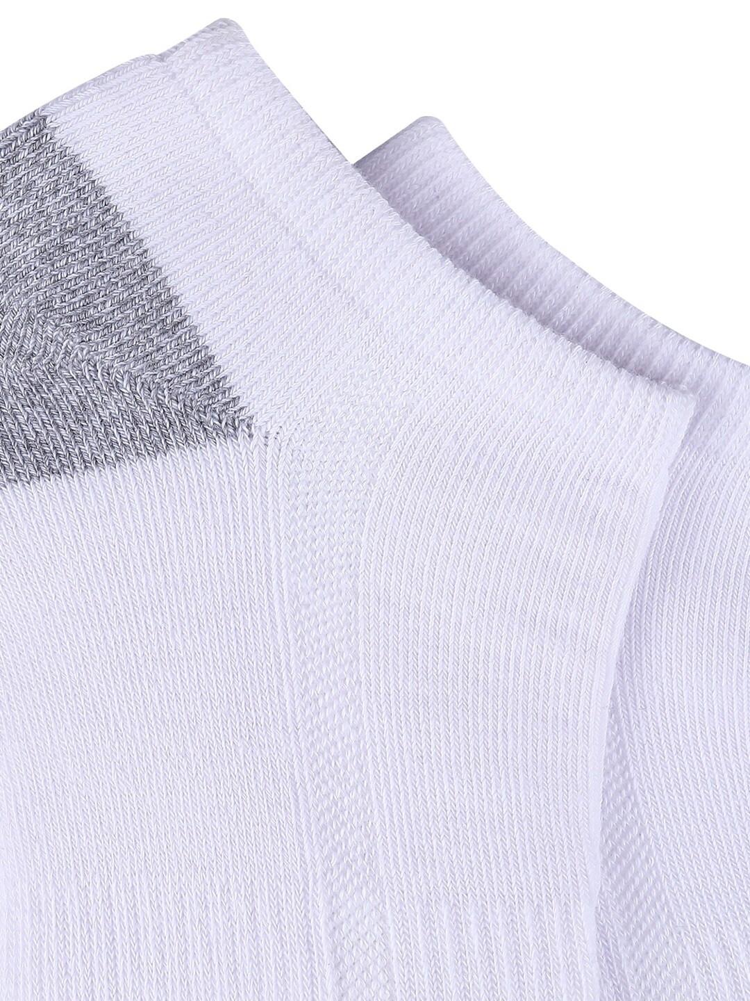 Columbia Men White SOCKS MN 3P NO-SHOW-HCUSH-H&T (3 Pair) (Non Returnable) - Image 6