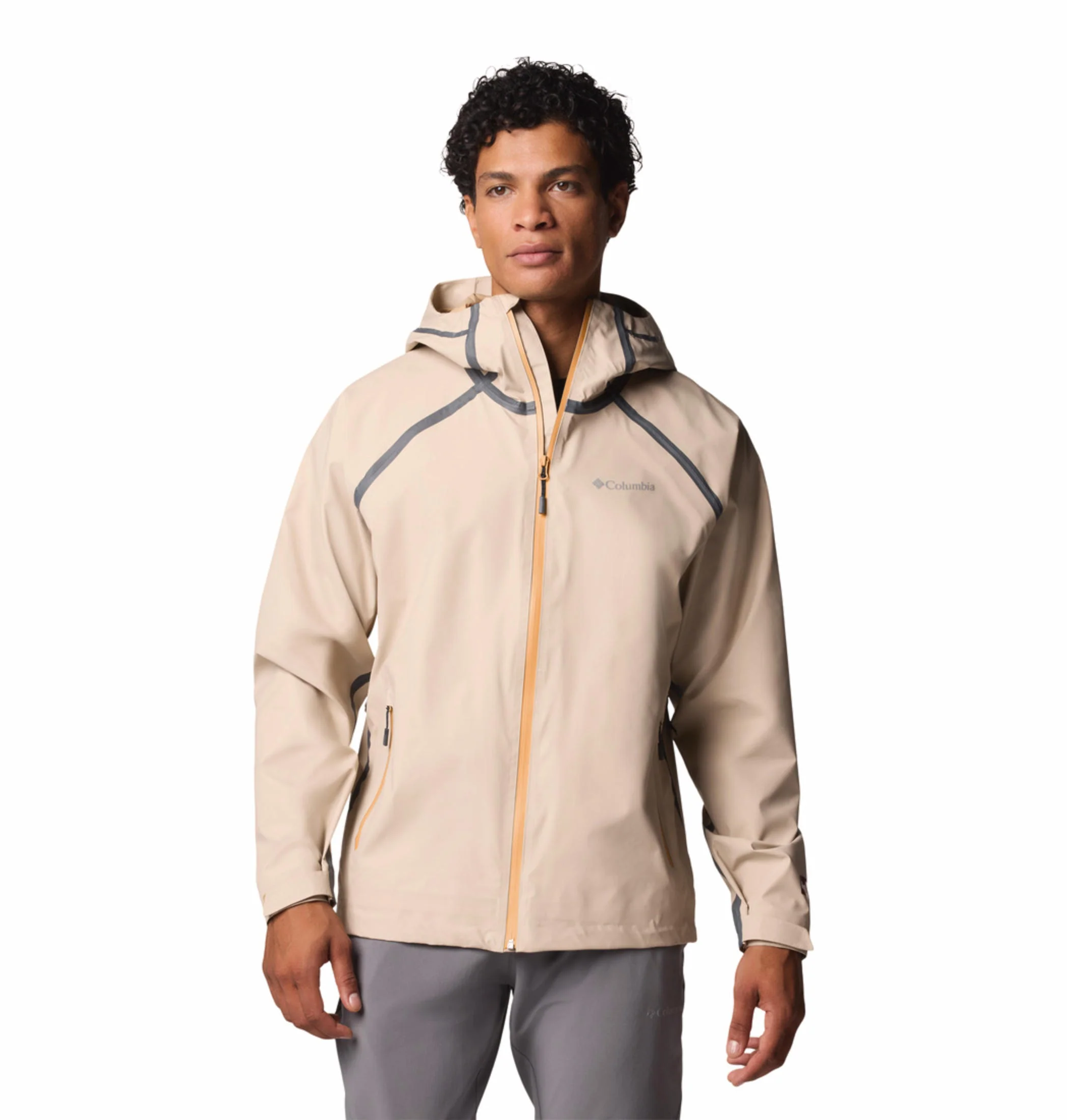 Columbia Men Brown Reign No Shine Jacket