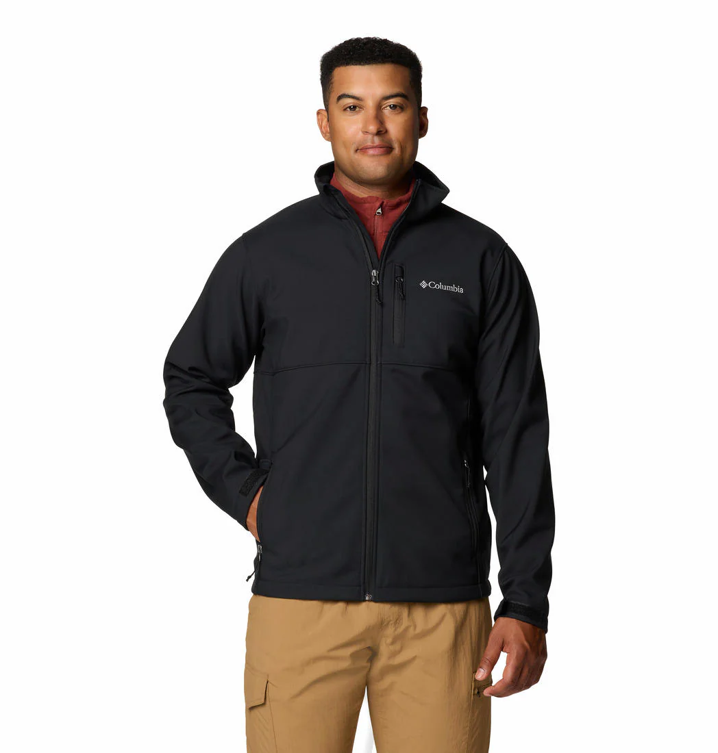 Columbia Men Black Ascender Softshell Jacket