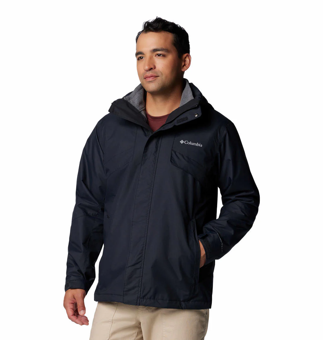 Columbia Men Black Bugaboo III Fleece Interchange Jacket