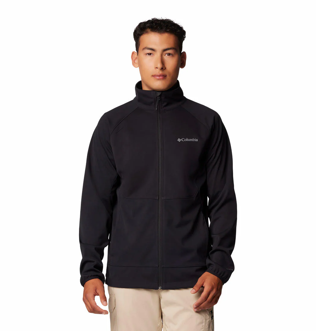 Columbia Men Black Canyon Meadows II Softshell