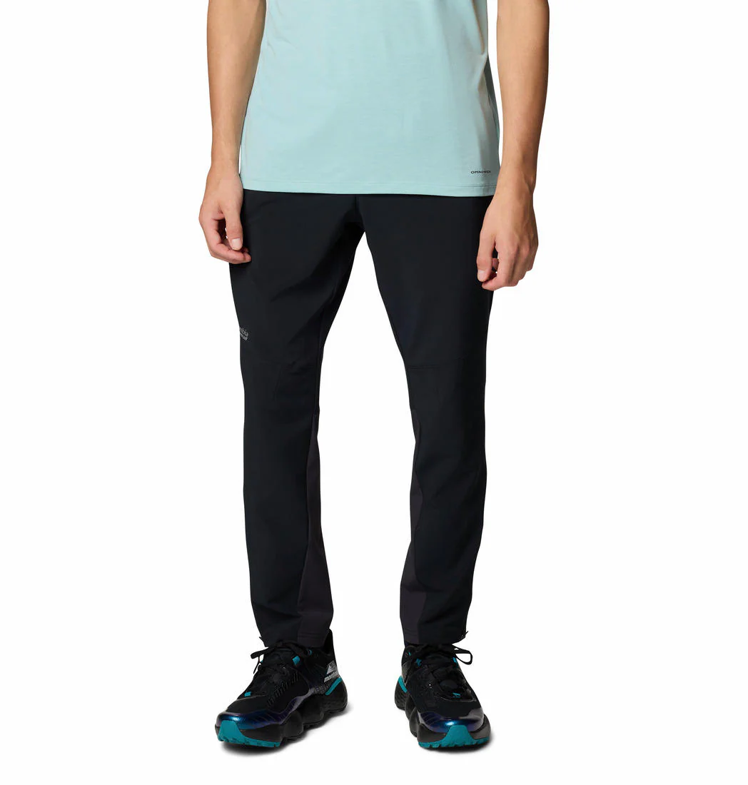 Columbia Men Black Endless Trail Training Pant II (Sun Protection)