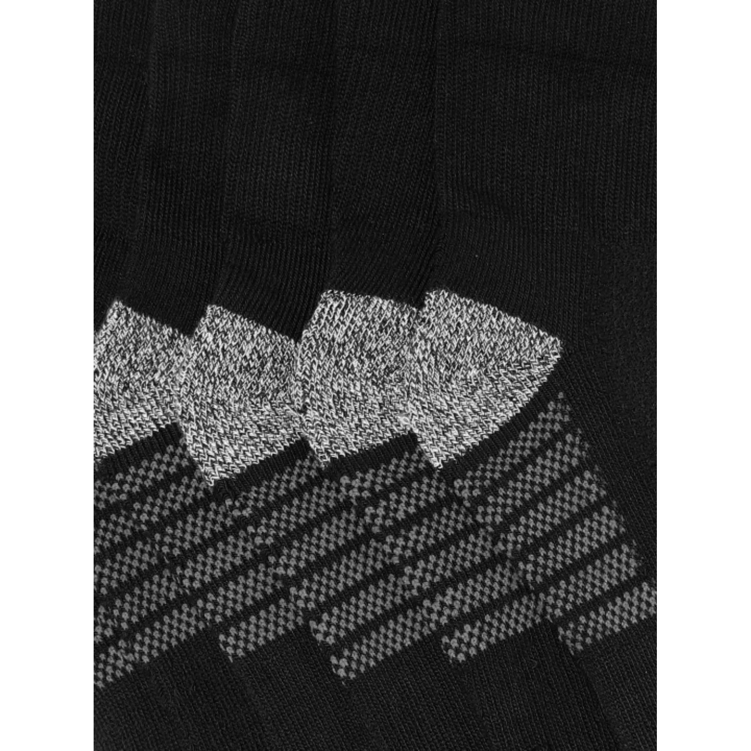 Columbia Men Black FASHION QUARTER WITH PIQUE FOOTBED (6 Pair) (Non Returnable) - Image 3