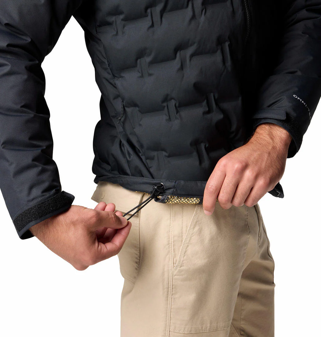 Columbia Men Black Grand Trek III Down Hooded Jacket - Image 8