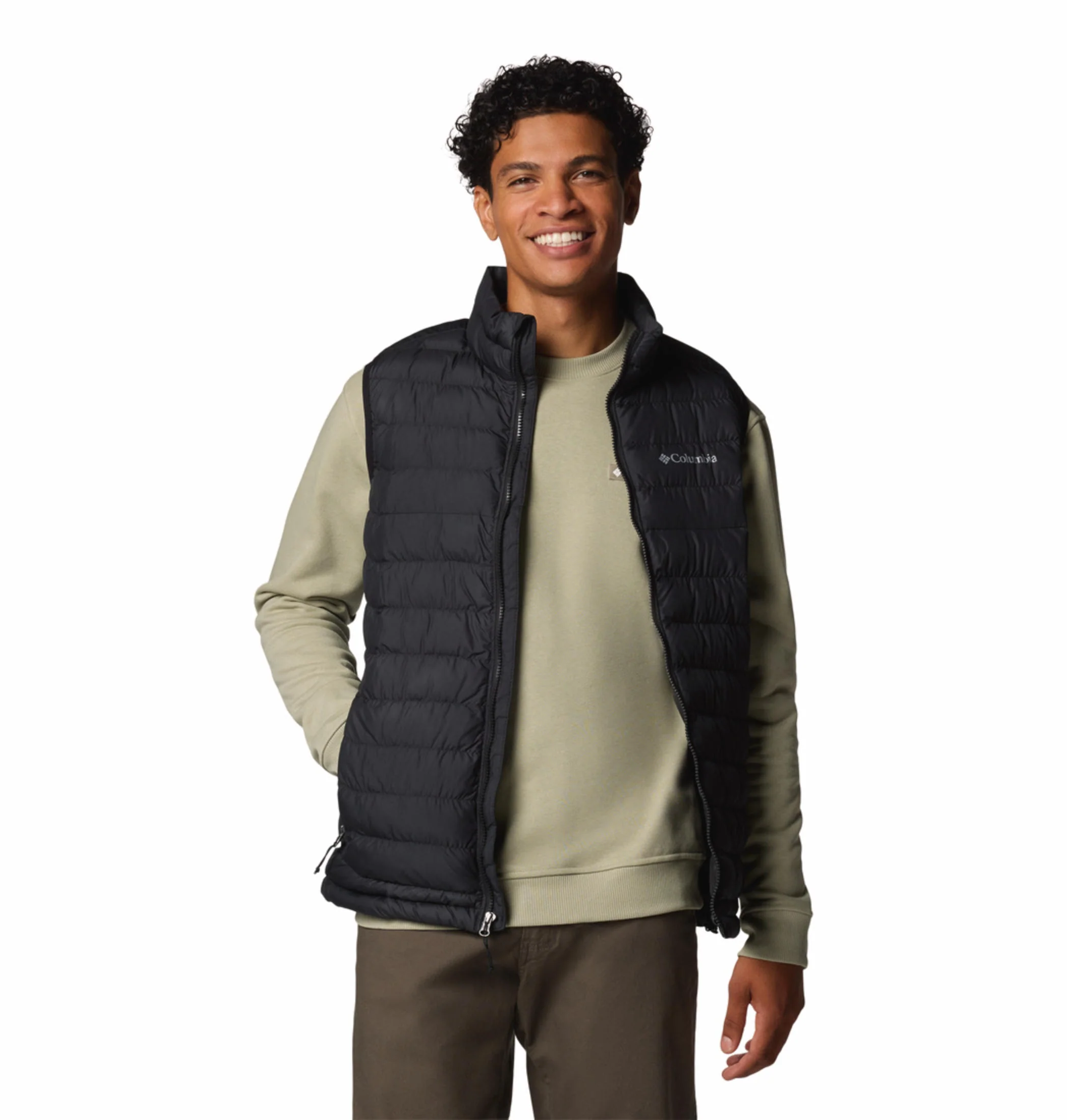 Columbia Men Black Powder Lite II Vest