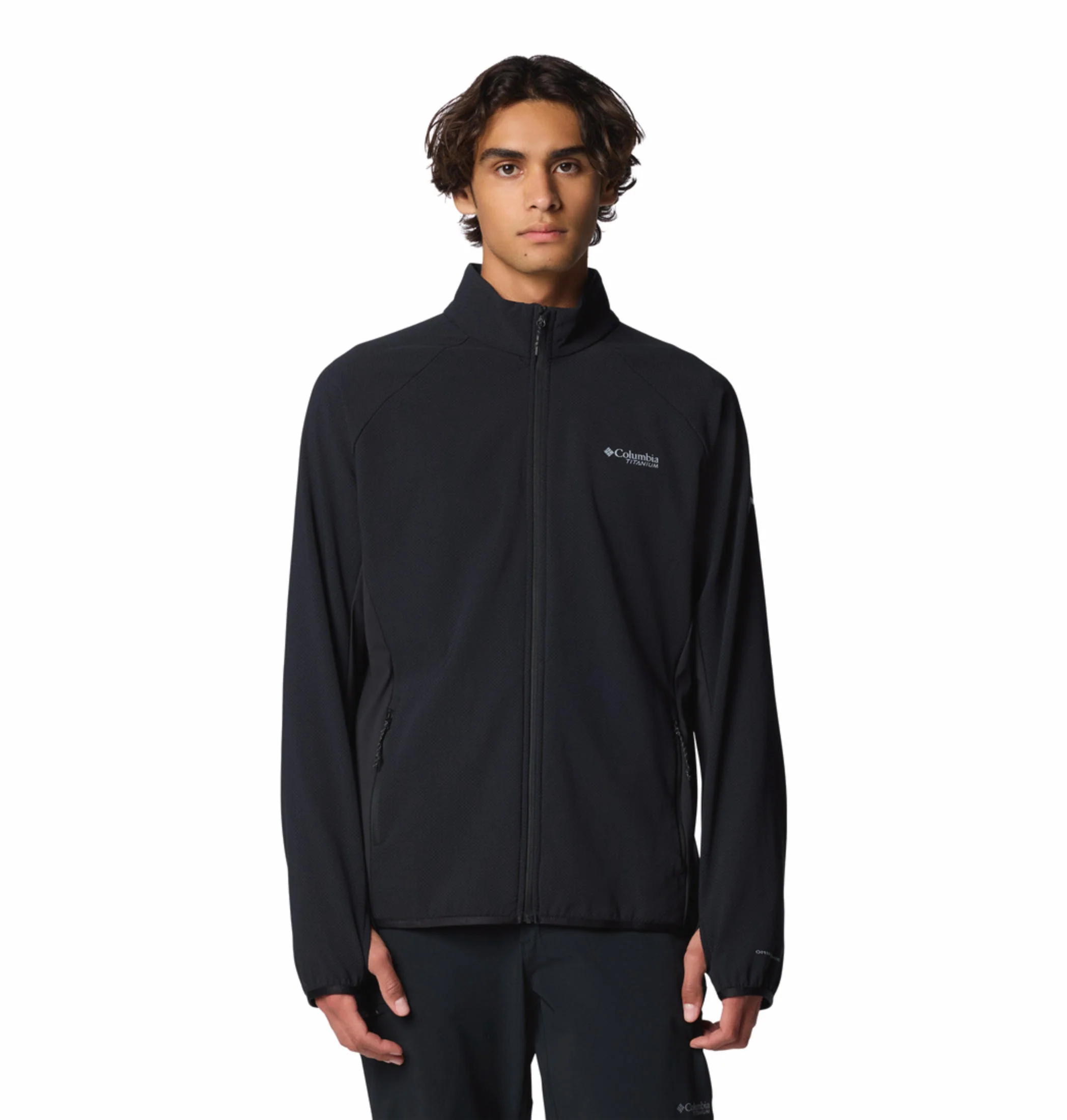 Columbia Men Black Spectre Ridge Tech Fleece FZ II