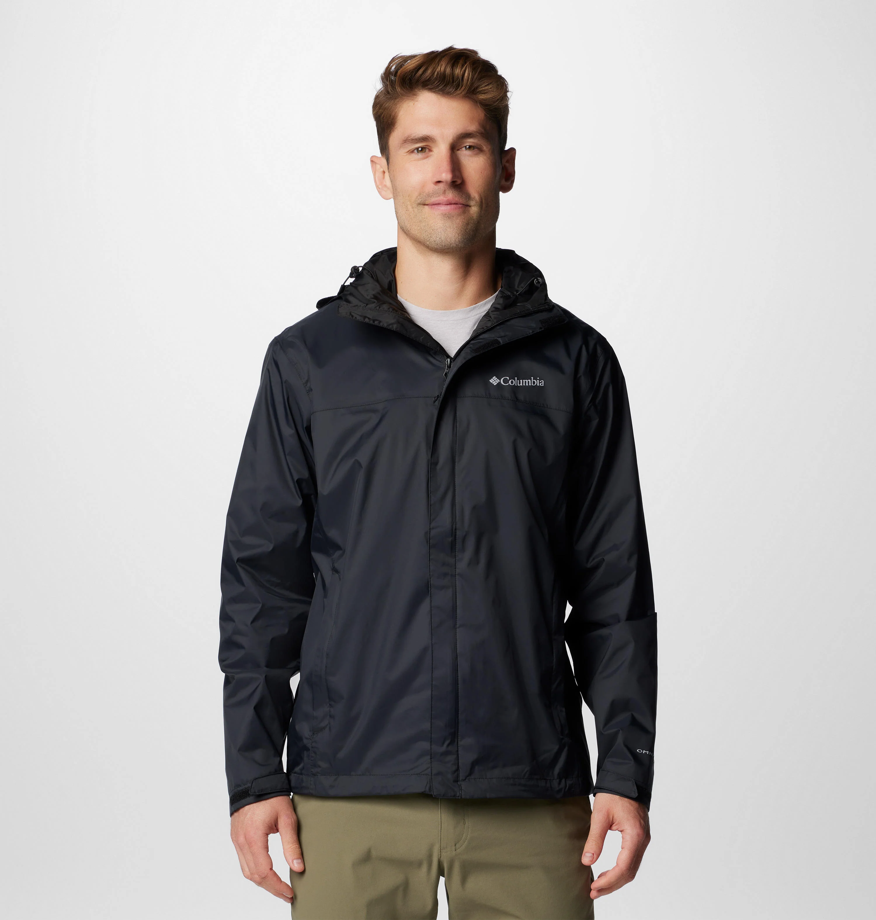 Columbia Men Black Watertight II Jacket Waterproof