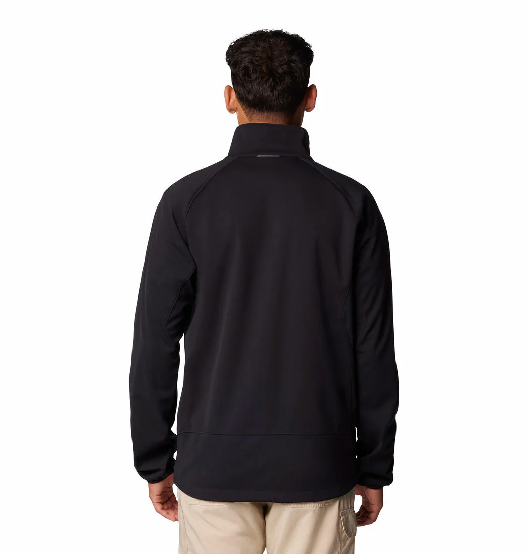 Columbia Men Black Outdoor Tracks Full Zip II - Image 2