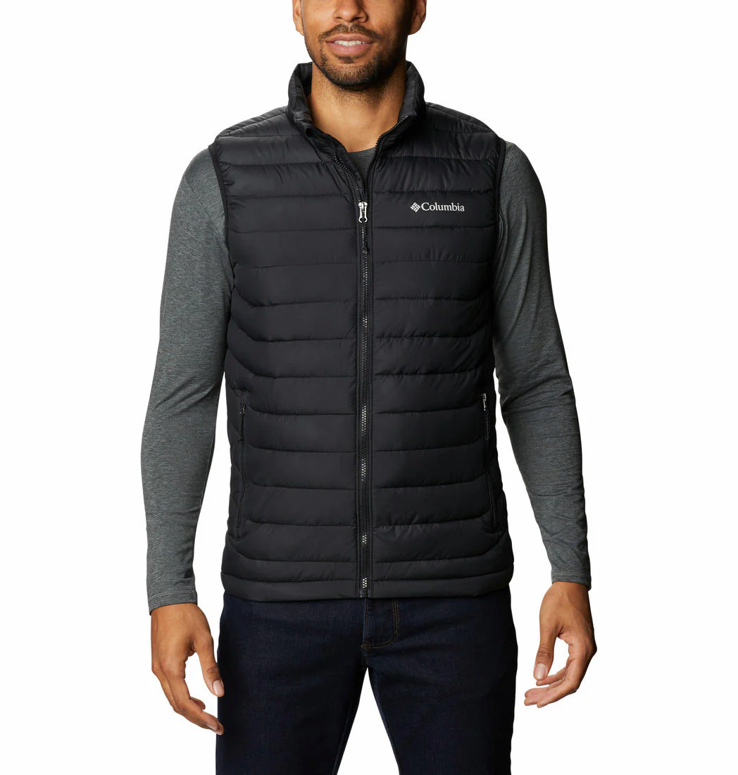 Columbia Men Black Powder Lite II Vest