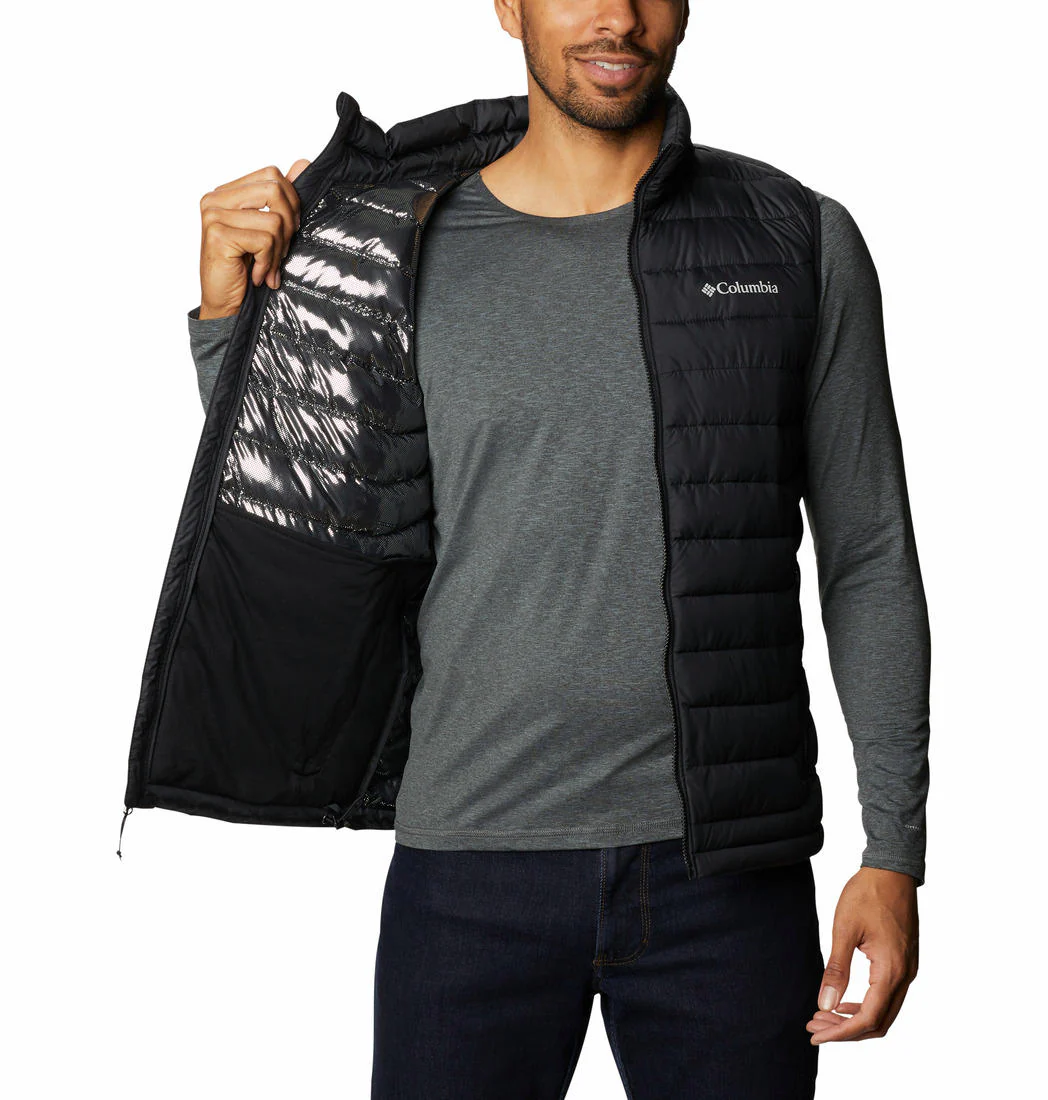 Columbia Men Black Powder Lite II Vest - Image 4