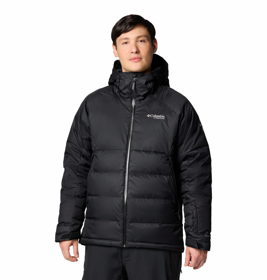 Columbia Men Black Roaring Fork II Down Jacket