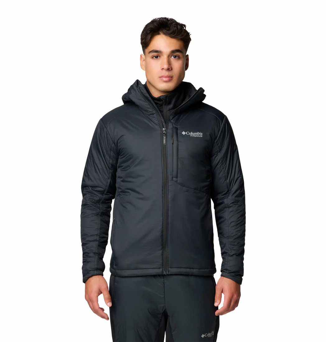 Columbia Men Black Silver Leaf Stretch Insulated II Jacket