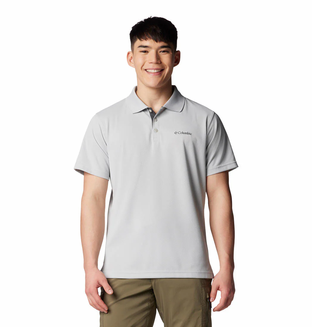 Columbia Men Black Utilizer Polo (Sun Protection)