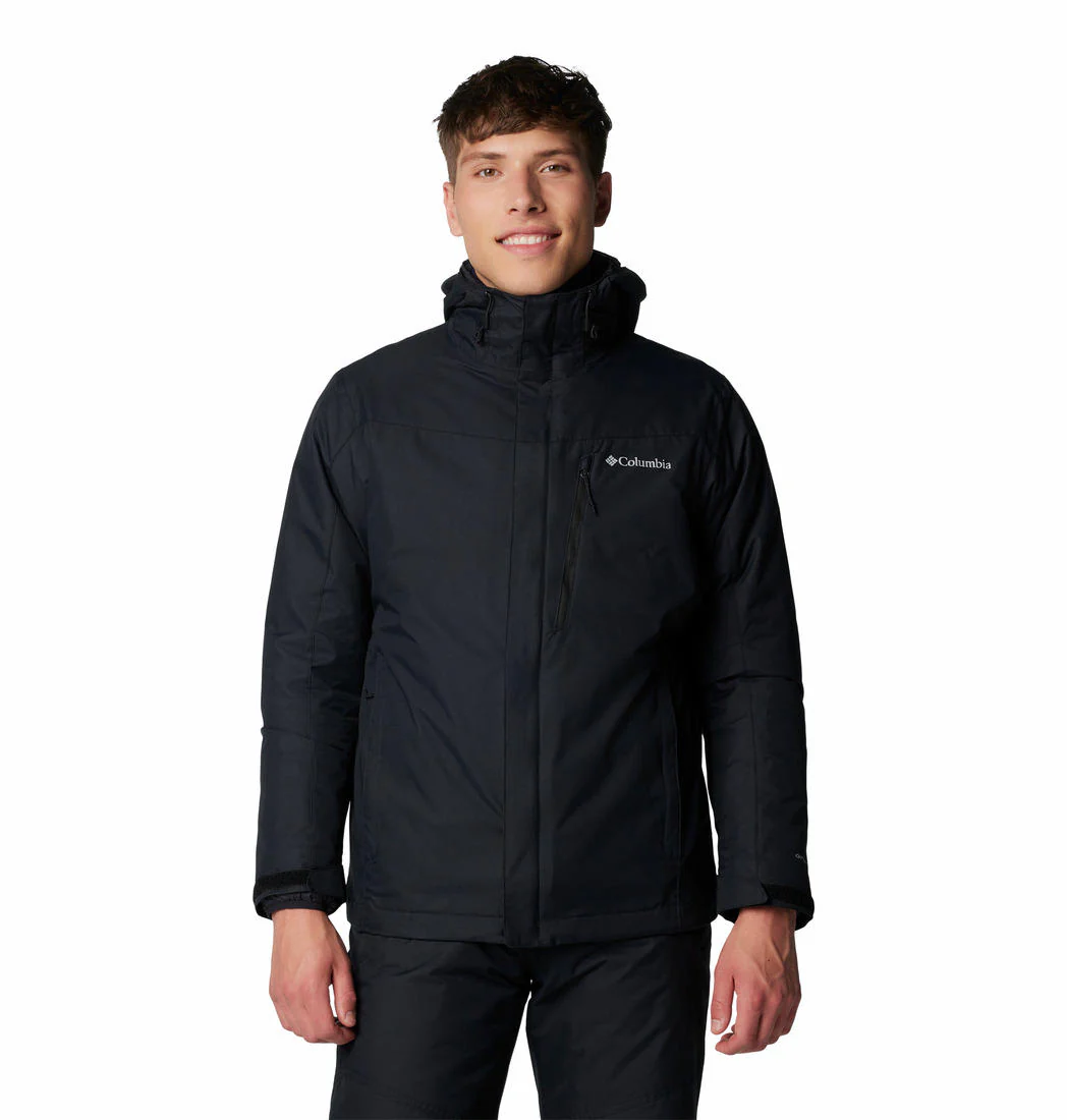 Columbia Men Black Whirlibird V Interchange Jacket