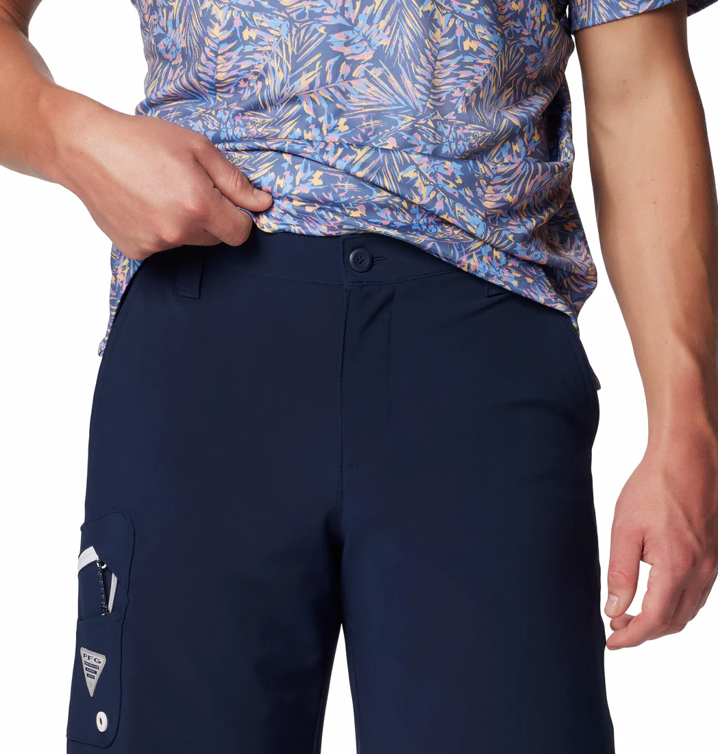Columbia Men Blue Terminal Tackle II Short (Sun Protection) - Image 7