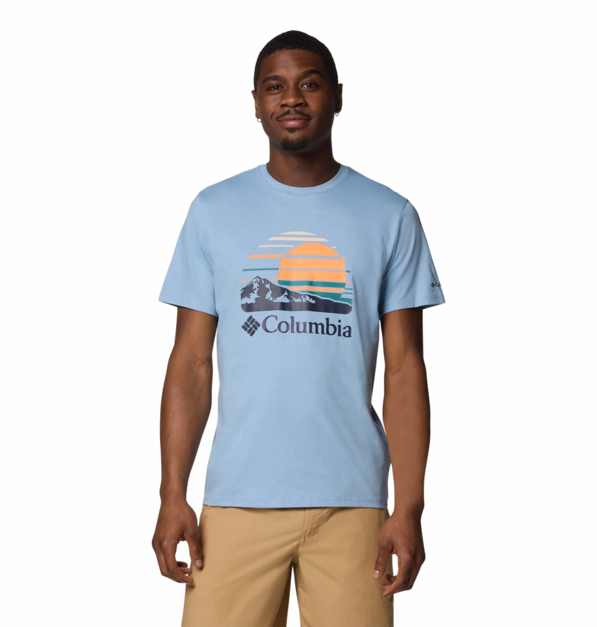 Columbia Men Blue Path Lake Graphic Tee II