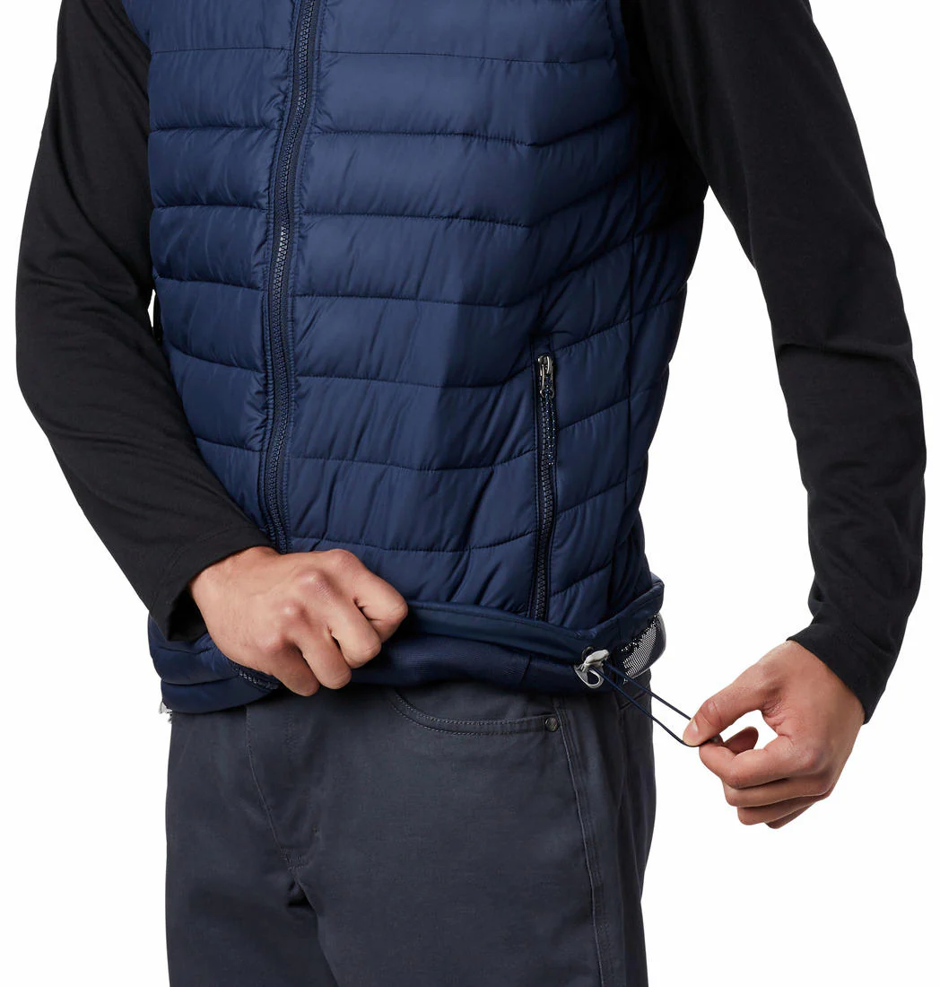 Columbia Men Blue Powder Lite II Vest - Image 5