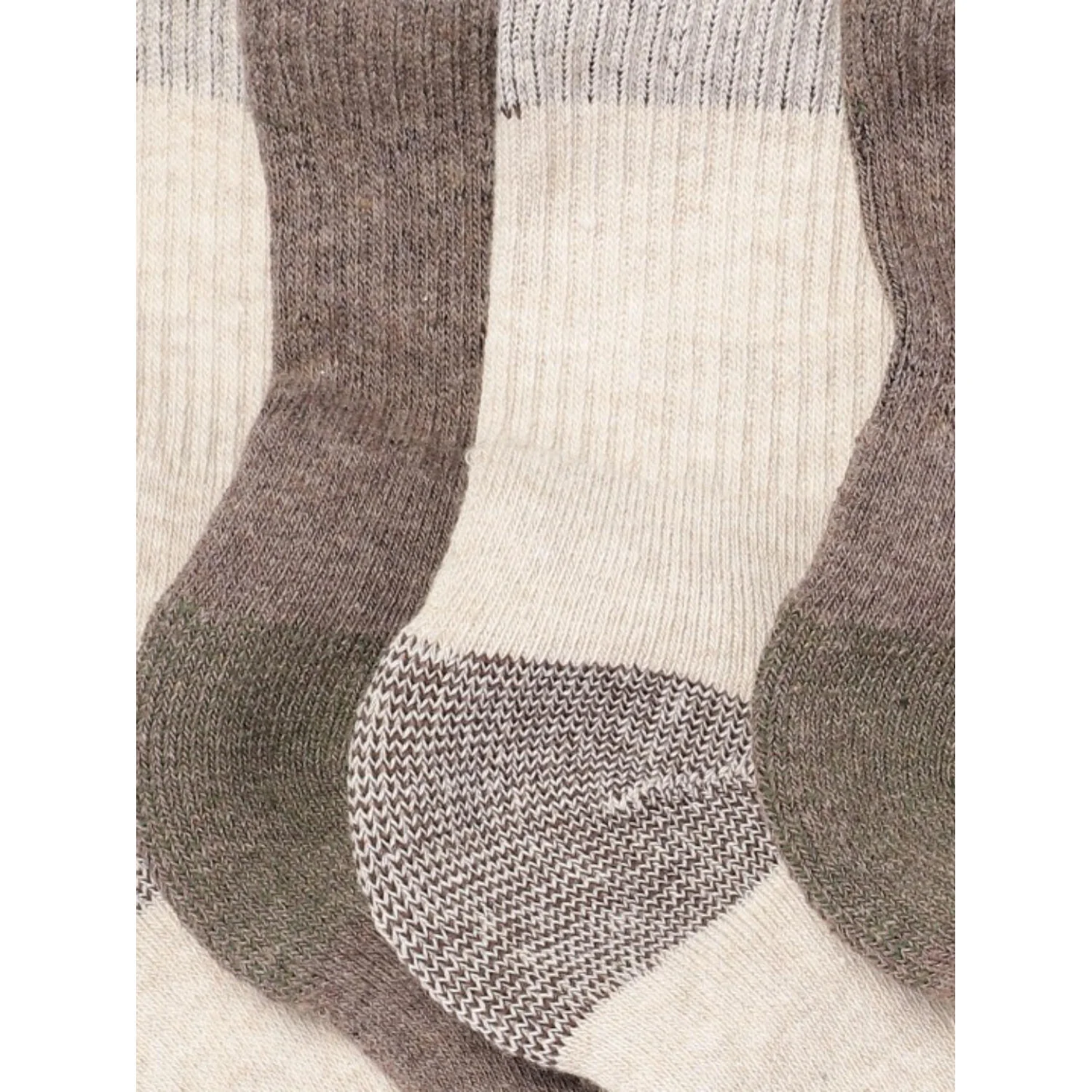 Columbia Men Brown HEATHER RIB QUARTER (4 Pair) (Non Returnable) - Image 3