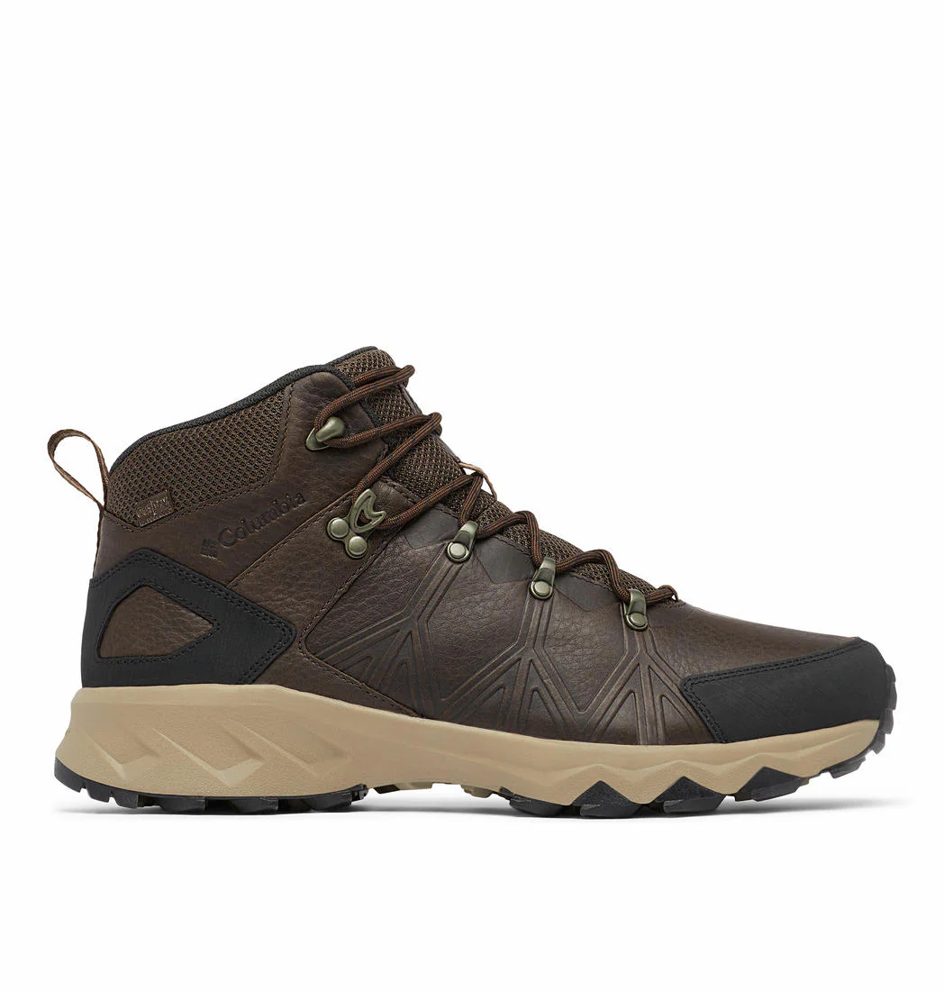 Columbia Men Brown PEAKFREAK II MID OUTDRY LEATHER