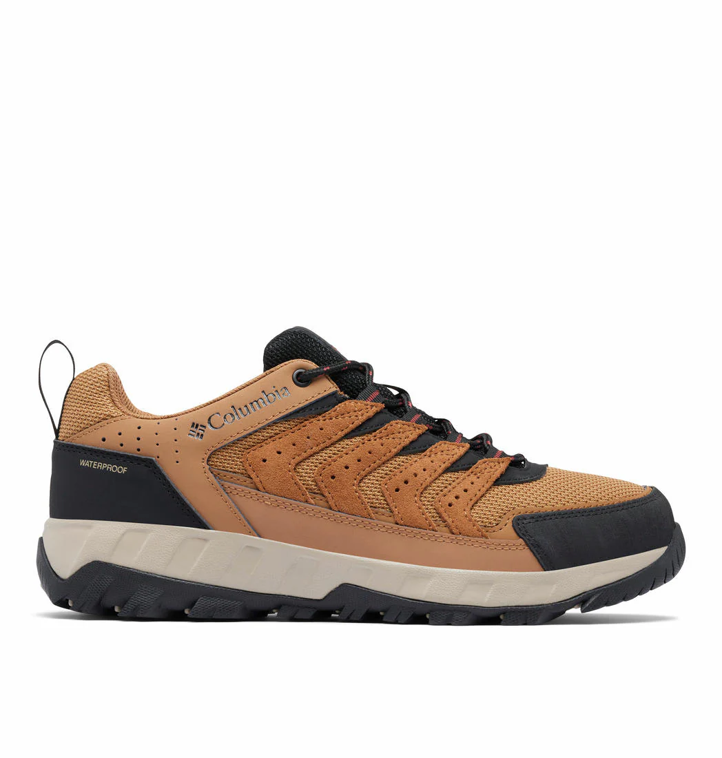 Columbia Men Brown STRATA TRAIL LOW WP