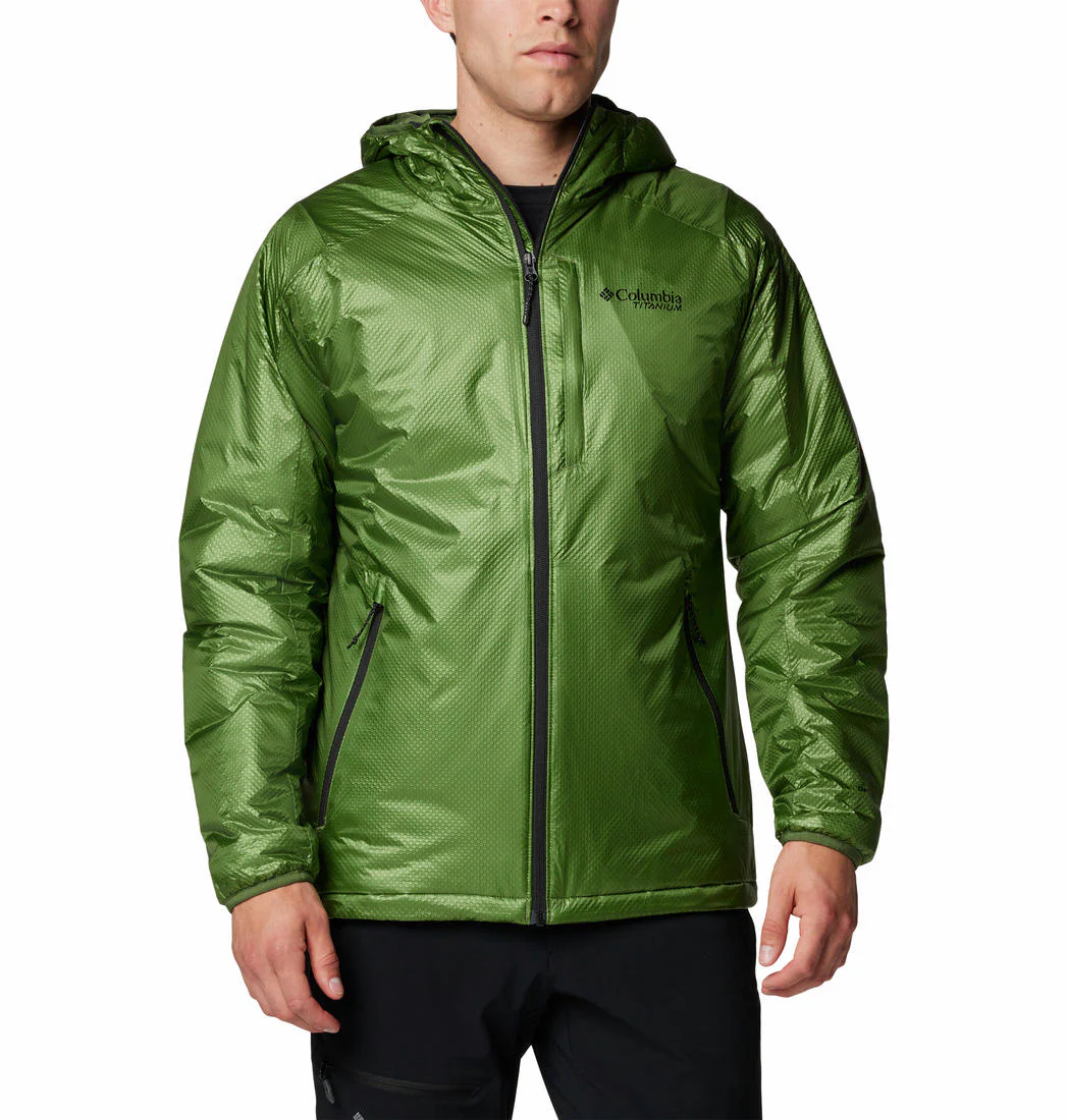 Columbia Men Green Arch Rock II Hooded Jacket