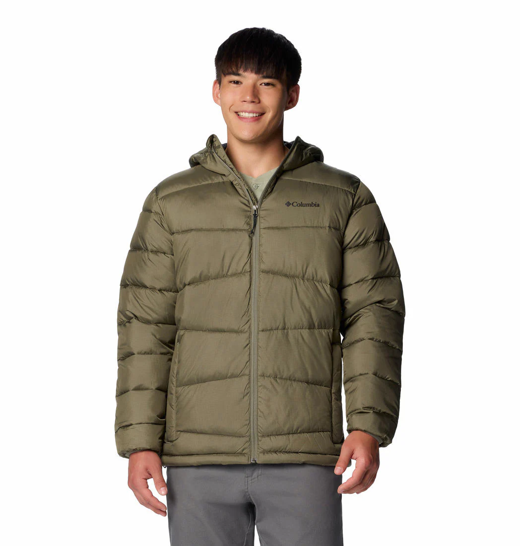 Columbia Men Green Fivemile Butte II Hooded Jacket