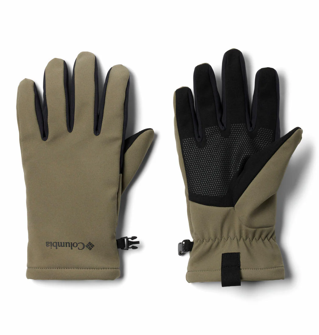Columbia Men Green M Ascender III Softshell Glove