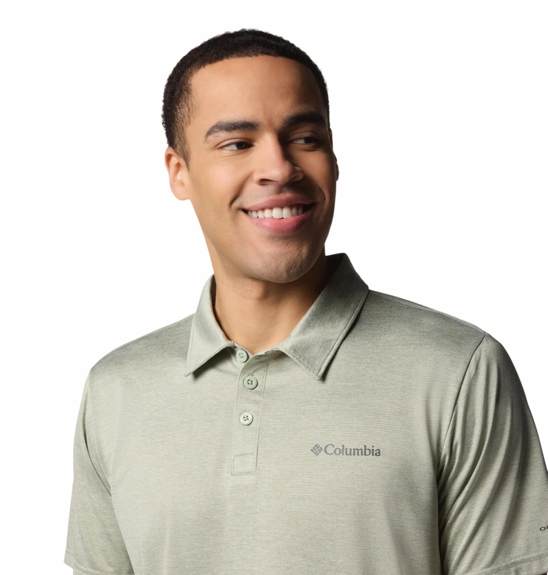 Columbia Men Green Columbia Hike Polo - Image 7