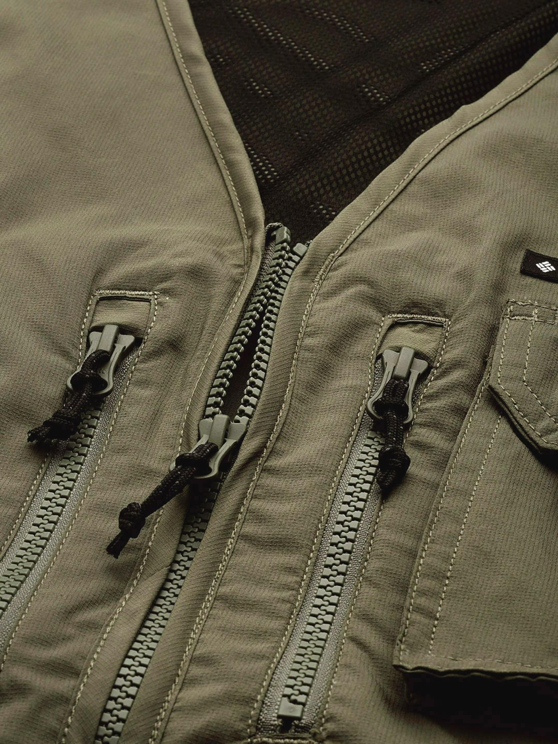 Columbia Men Green Silver Ridge Utility Vest (Sun Protection) - Image 7