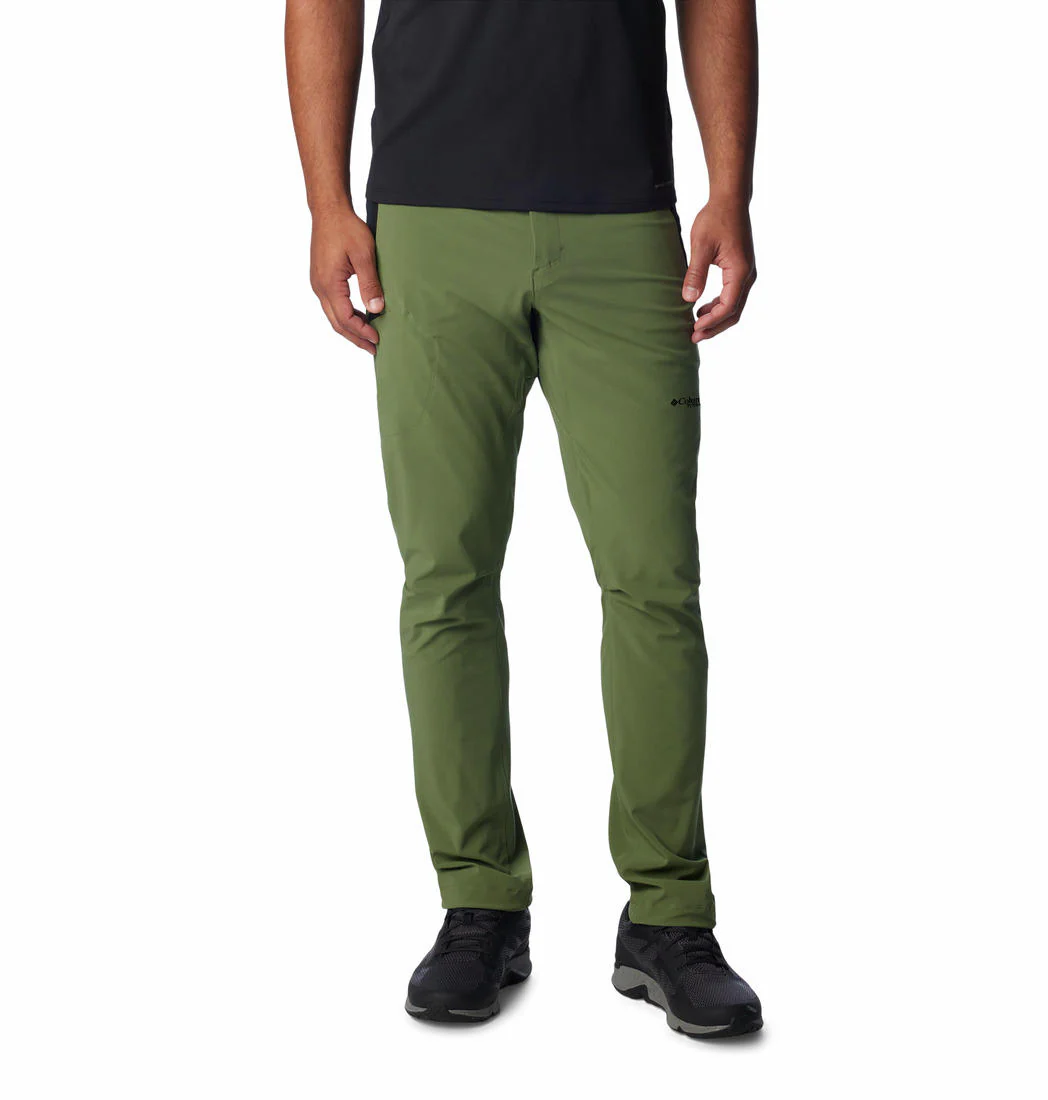 Columbia Men Green Triple Canyon Pant II (Sun Protection)