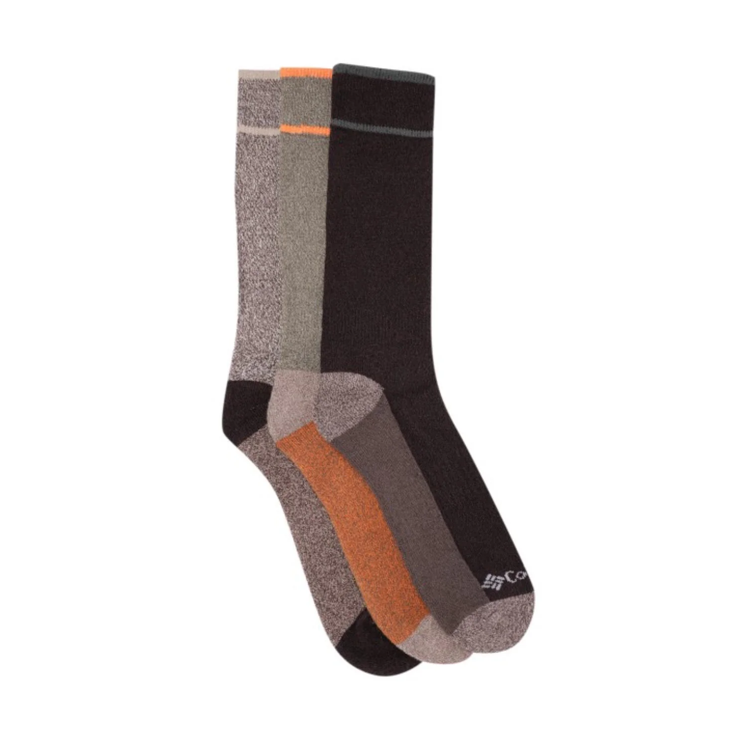 Columbia Men Multi COTTON CREW (3 Pair) (Non Returnable)