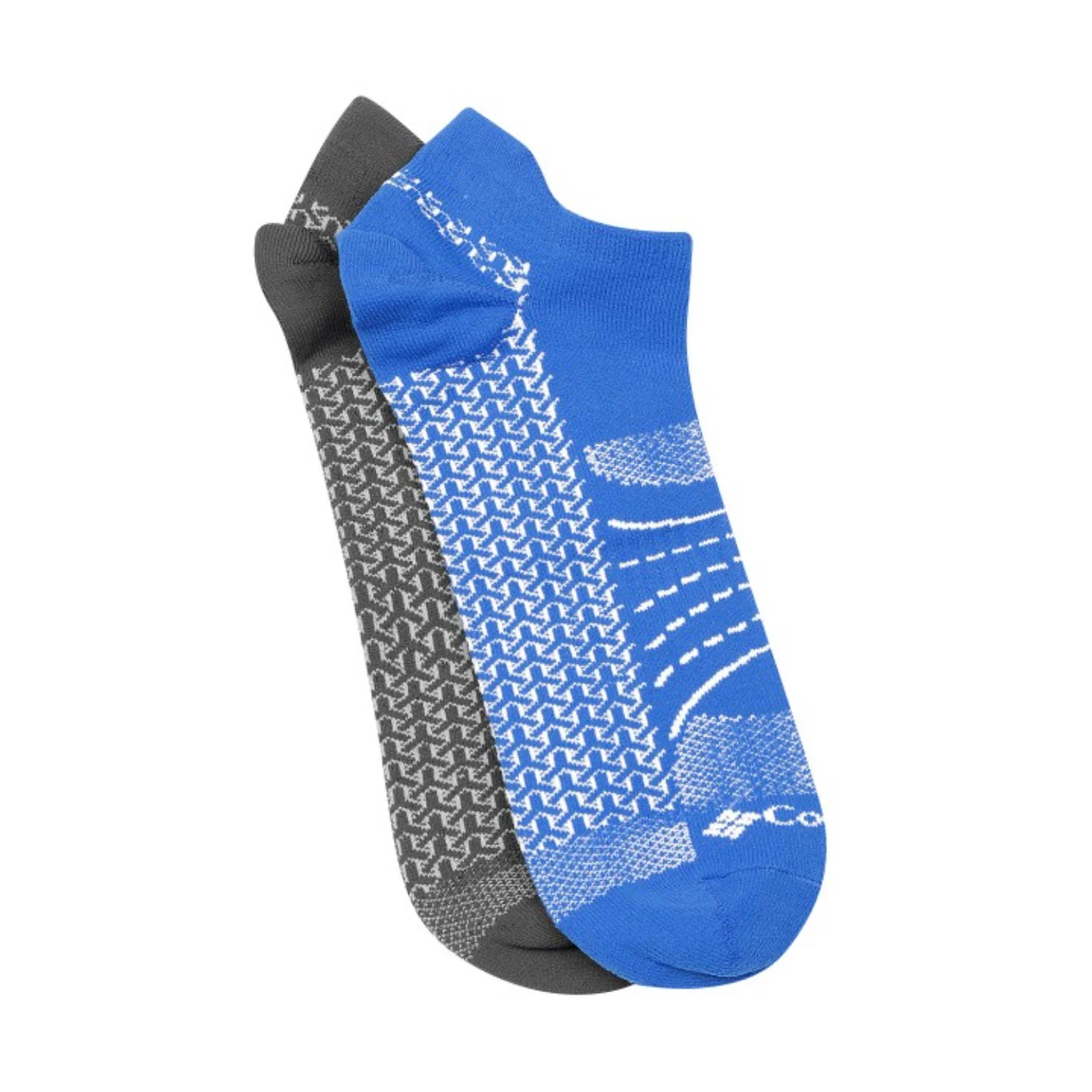 Columbia Men Multi MAPPPED BRR NO-SHOW LIGHTWEIGHT (2 Pair) (Non Returnable) - Image 2