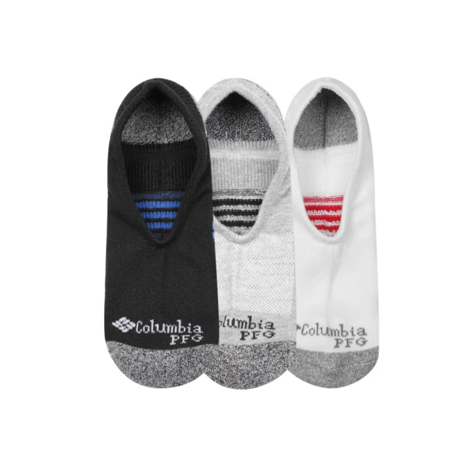 Columbia Men Multi PFG ACCENT STRIPE ECLIPSE LINER (3 Pair) (Non Returnable)