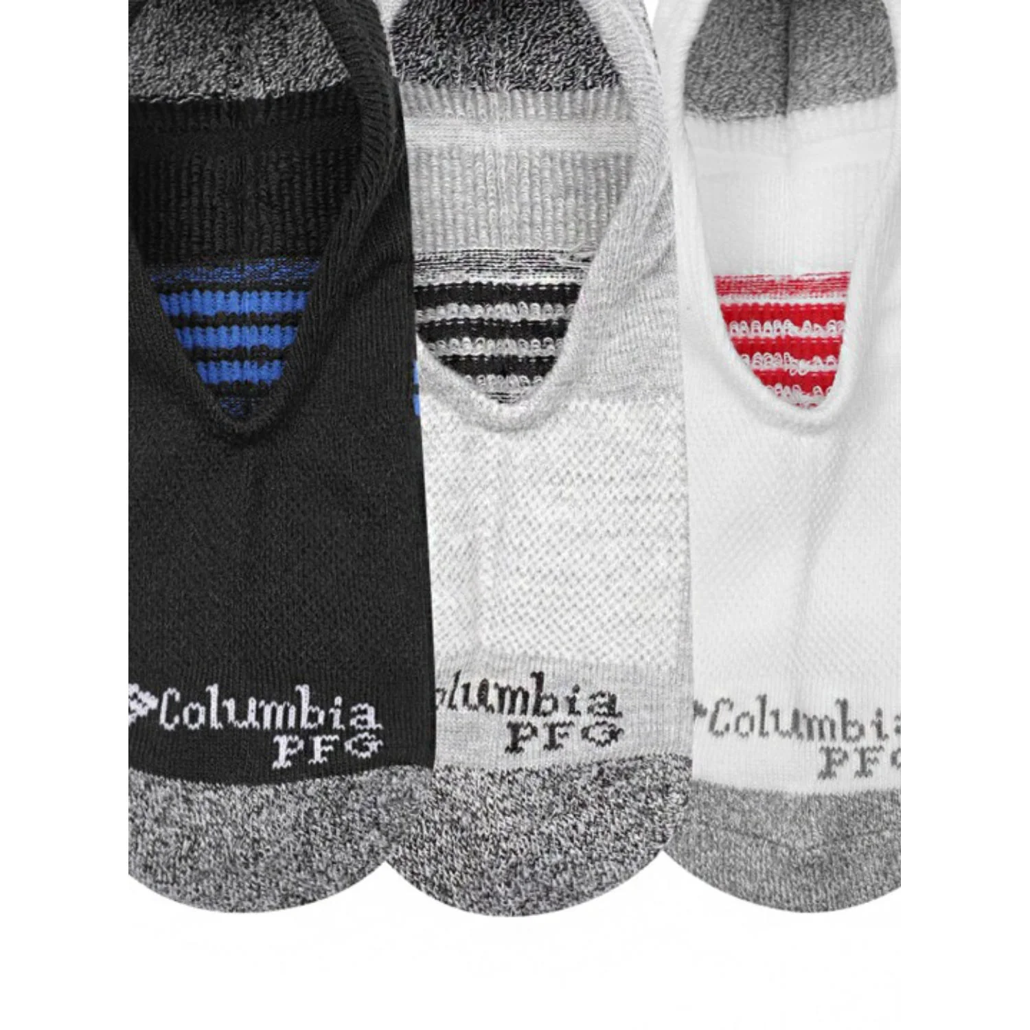 Columbia Men Multi PFG ACCENT STRIPE ECLIPSE LINER (3 Pair) (Non Returnable) - Image 3