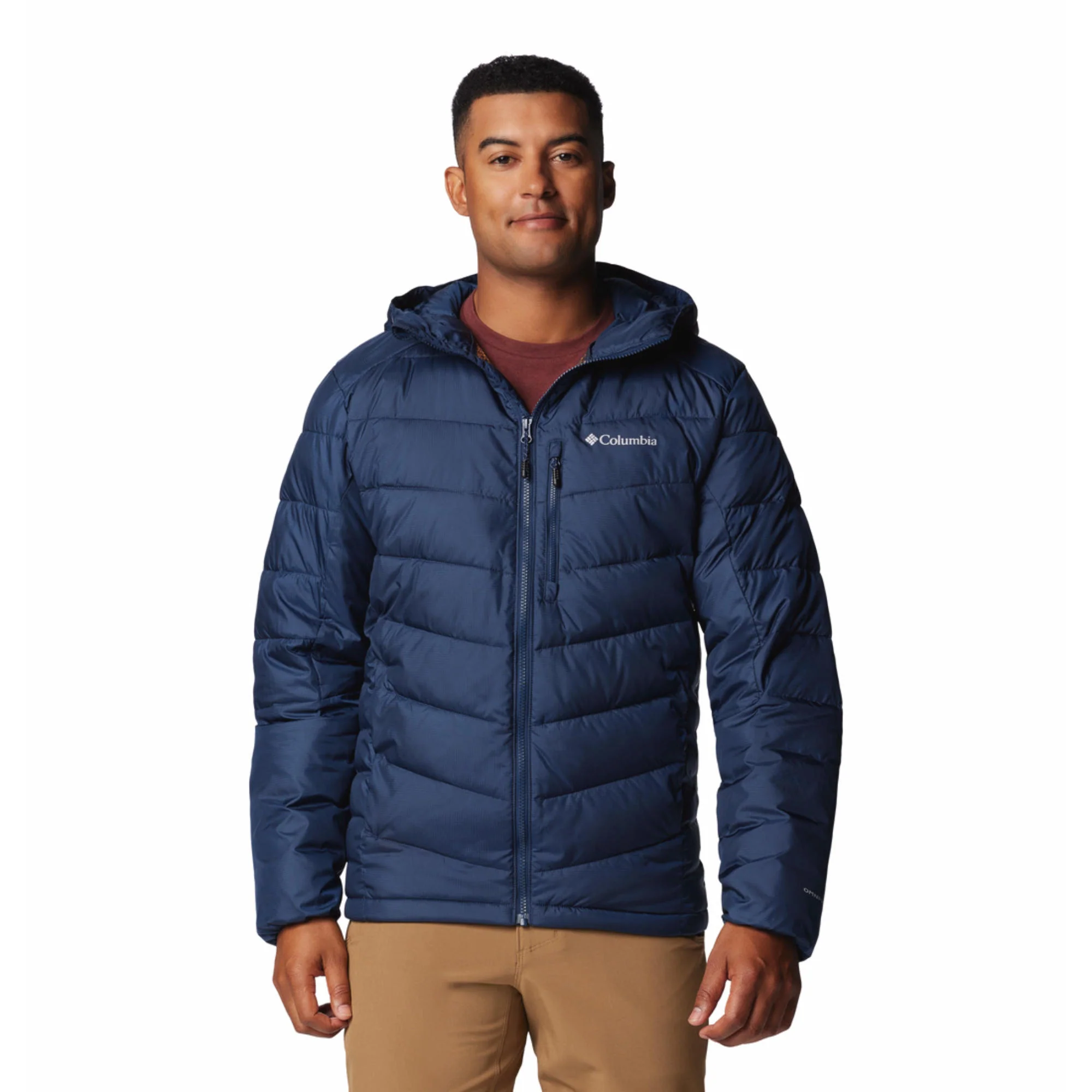 Columbia Men Blue Labyrinth Loop II Hooded Jacket