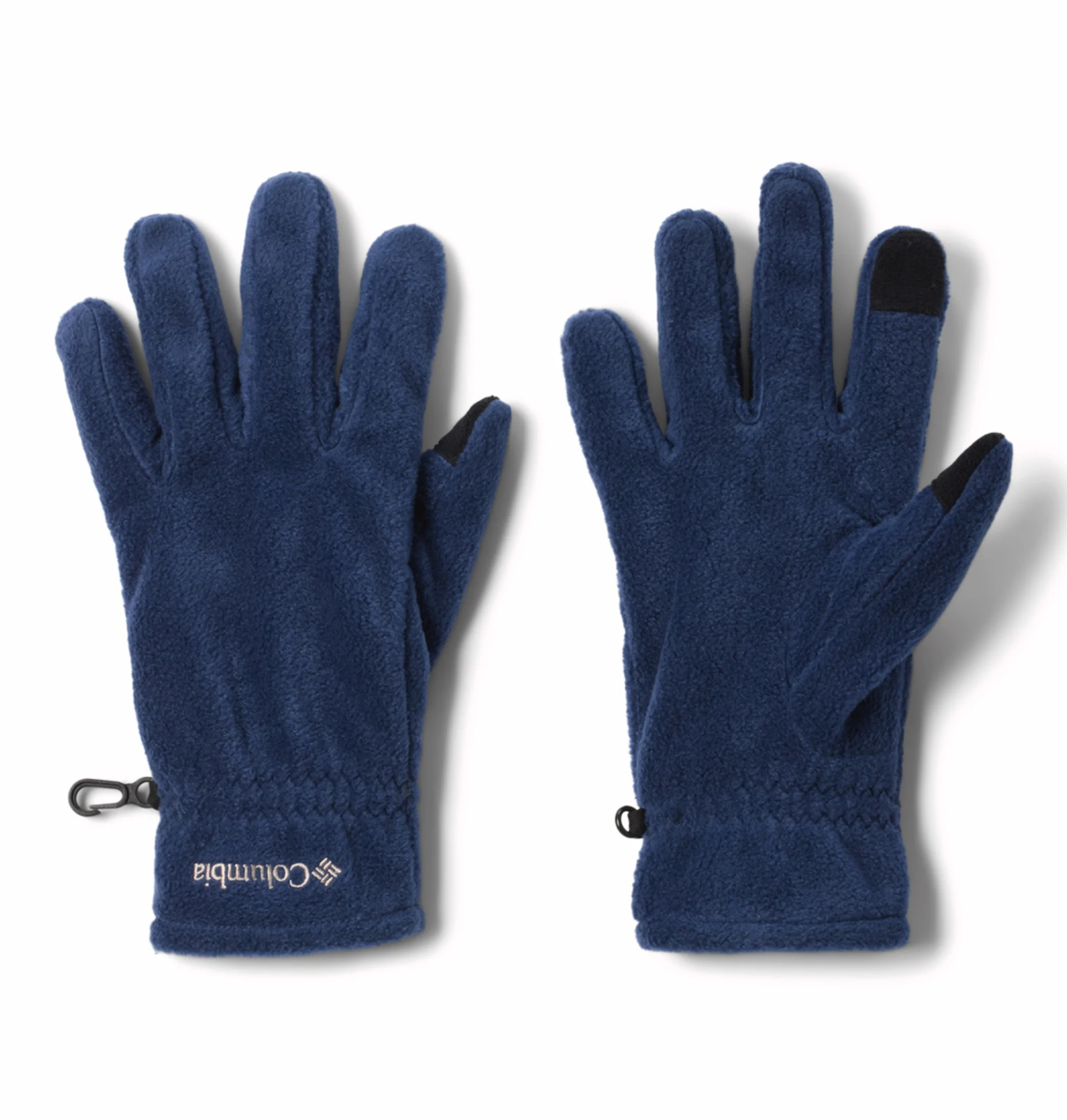 Columbia Mens Navy Blue  M Steens Mountain II Fleece Gloves