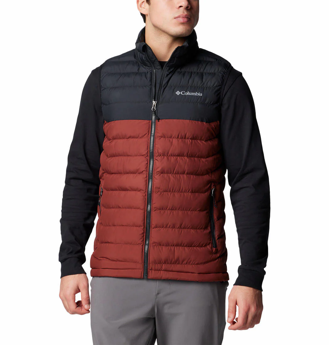 Columbia Men Red Powder Lite II Vest