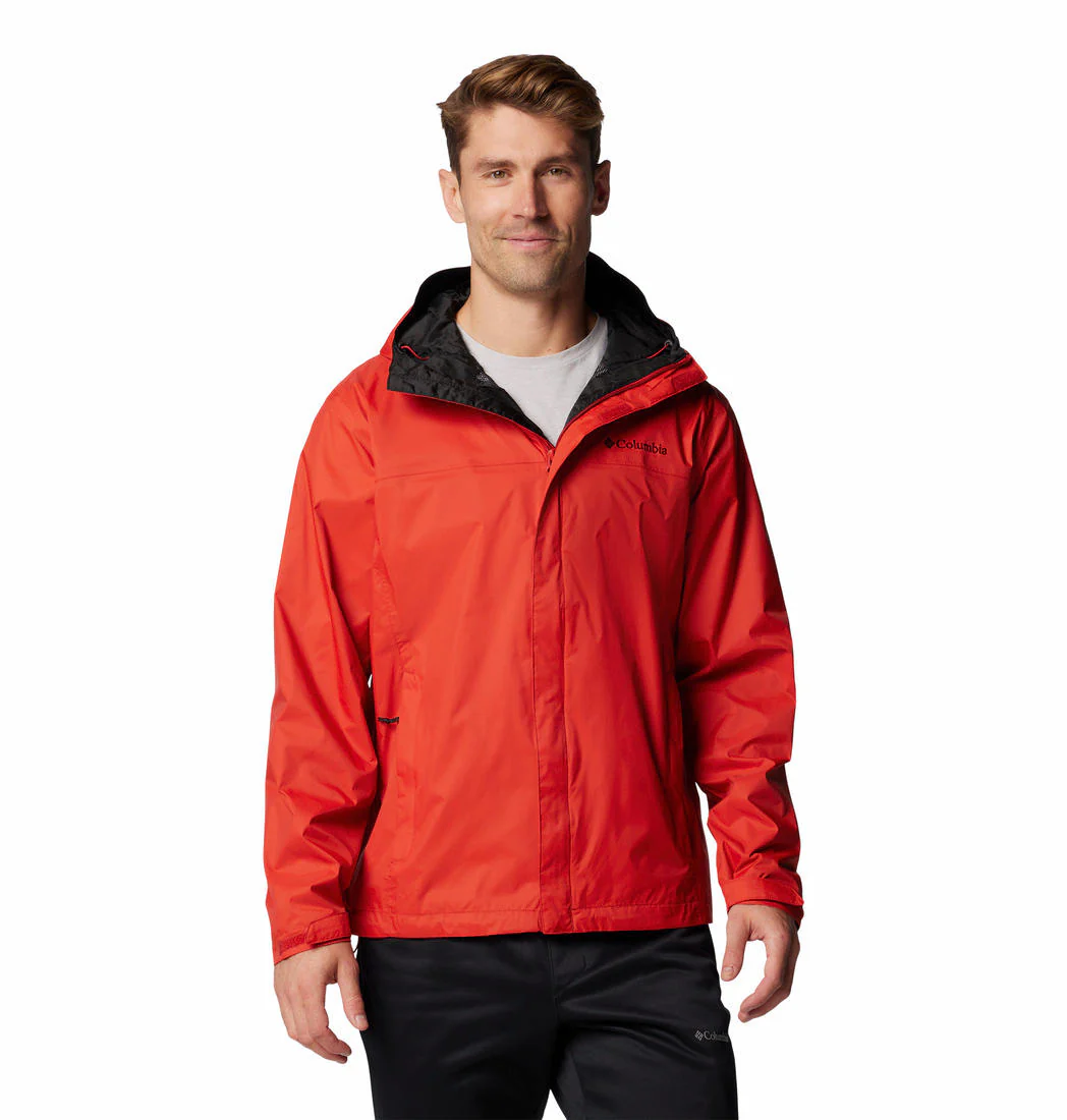 Columbia Men Red Watertight II Jacket Waterproof