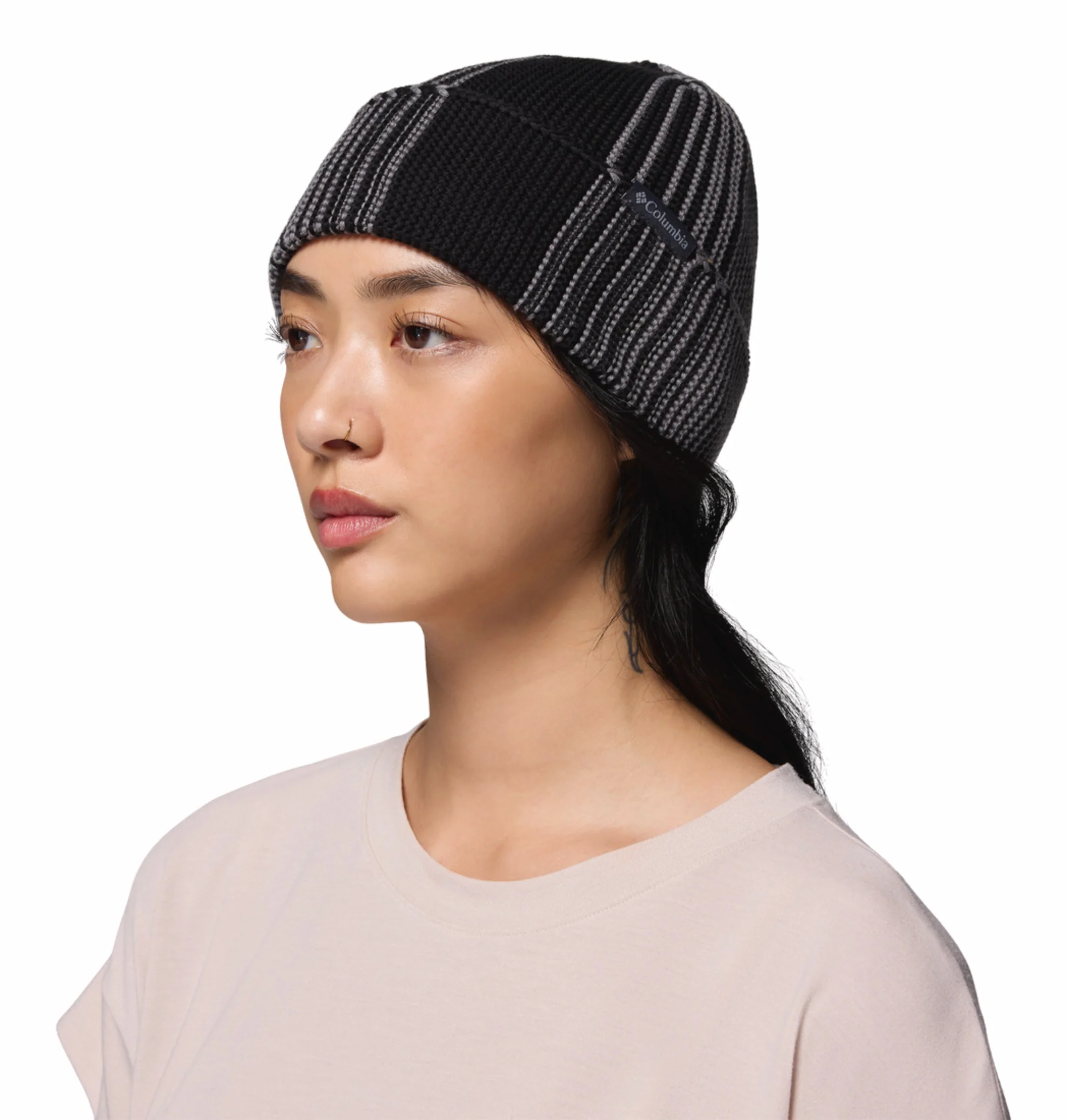Columbia Unisex Black Alder Springs Beanie - Image 7
