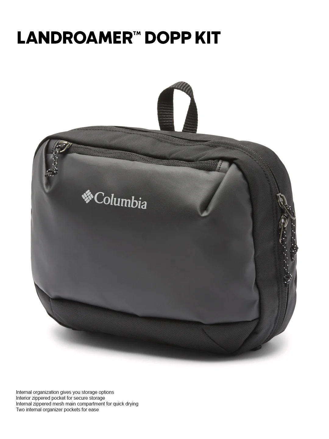 Columbia Unisex Black Landroamer Dopp Sack Bag - Image 2