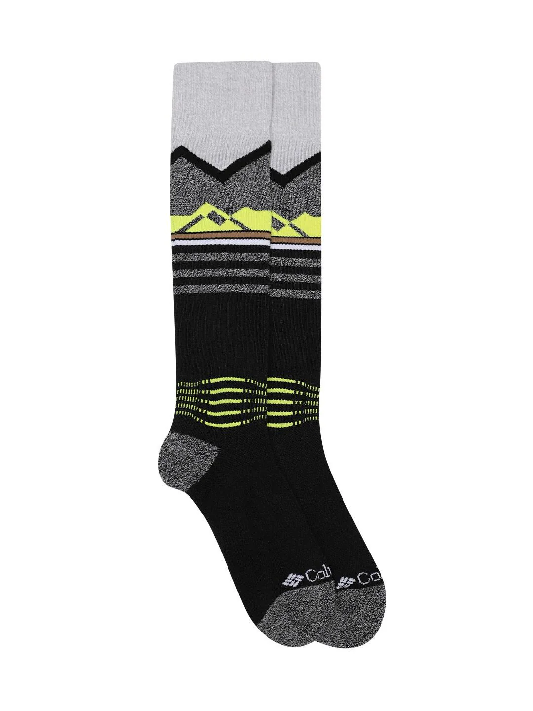 Columbia Unisex Black SOCKS UX 1P SKI OTC LRG 1 PAIR (1 Pair) (Non Returnable)